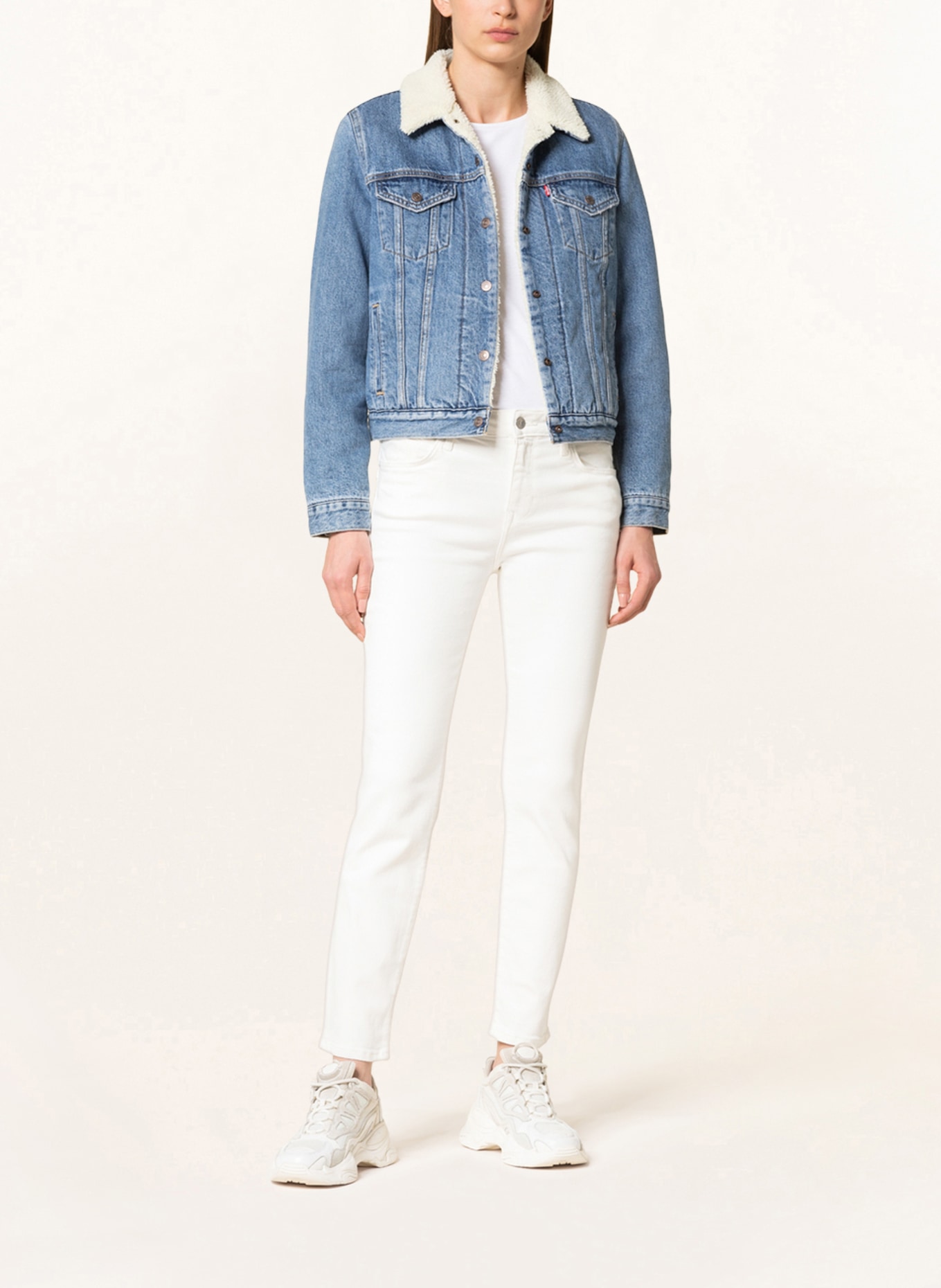 mavi Skinny Jeans SOPHIE, Farbe: ECRU (Bild 2)