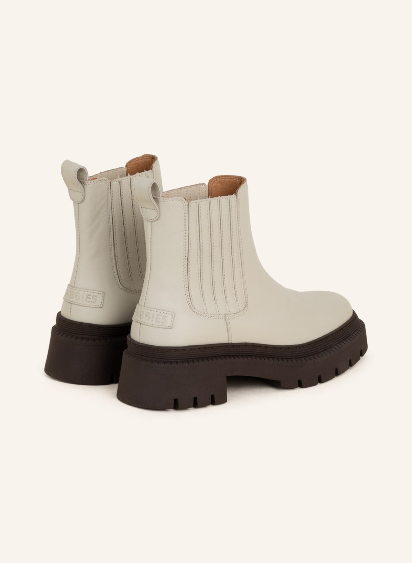 SHABBIES AMSTERDAM  boots, Color: CREAM (Image 2)