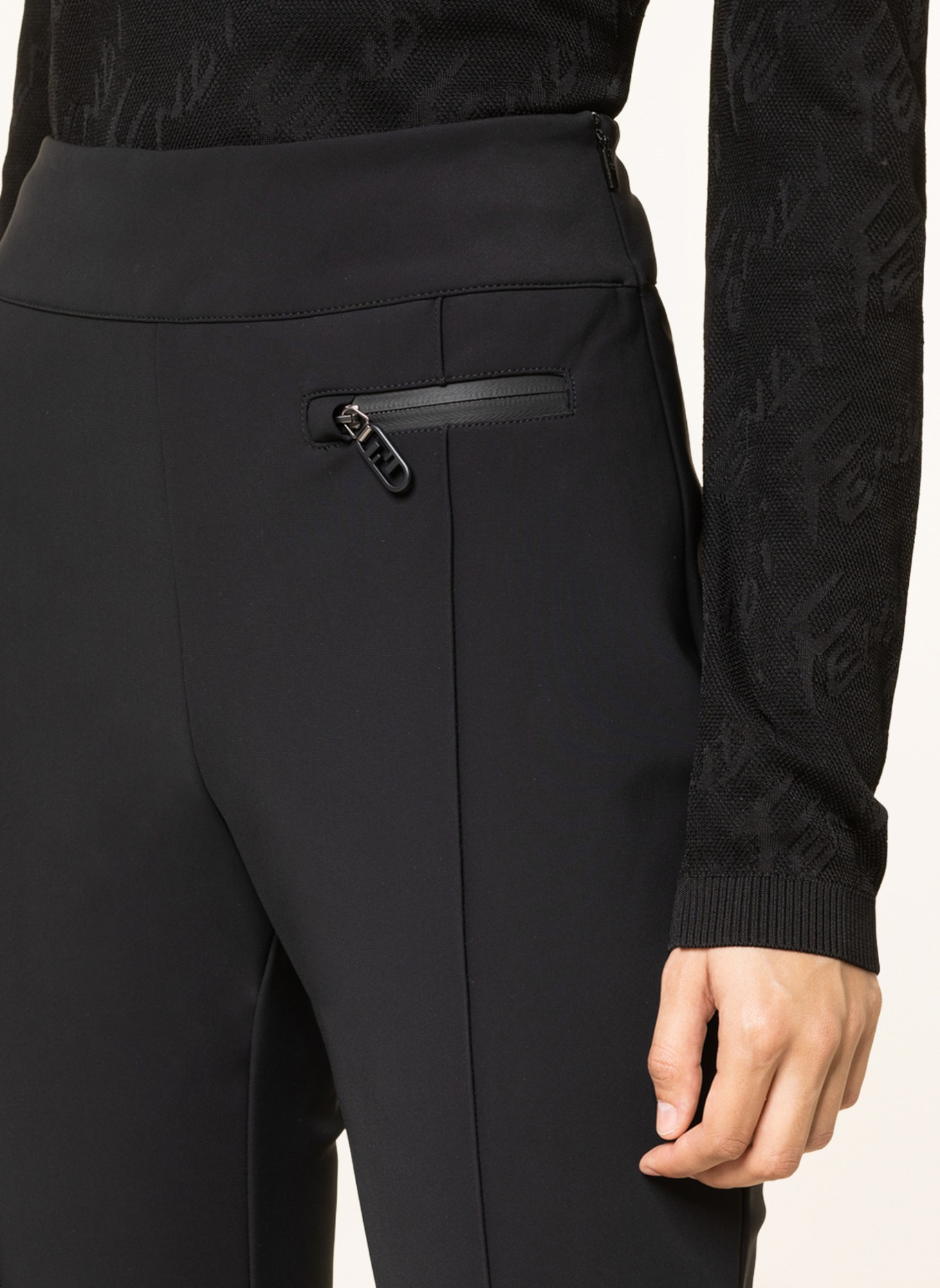 FENDI Stirrup ski pants, Color: BLACK (Image 5)