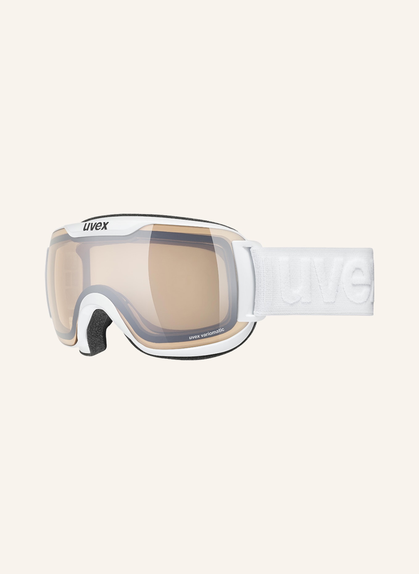 uvex Ski goggles DOWNHILL 2000 S V, Color: WHITE (Image 1)