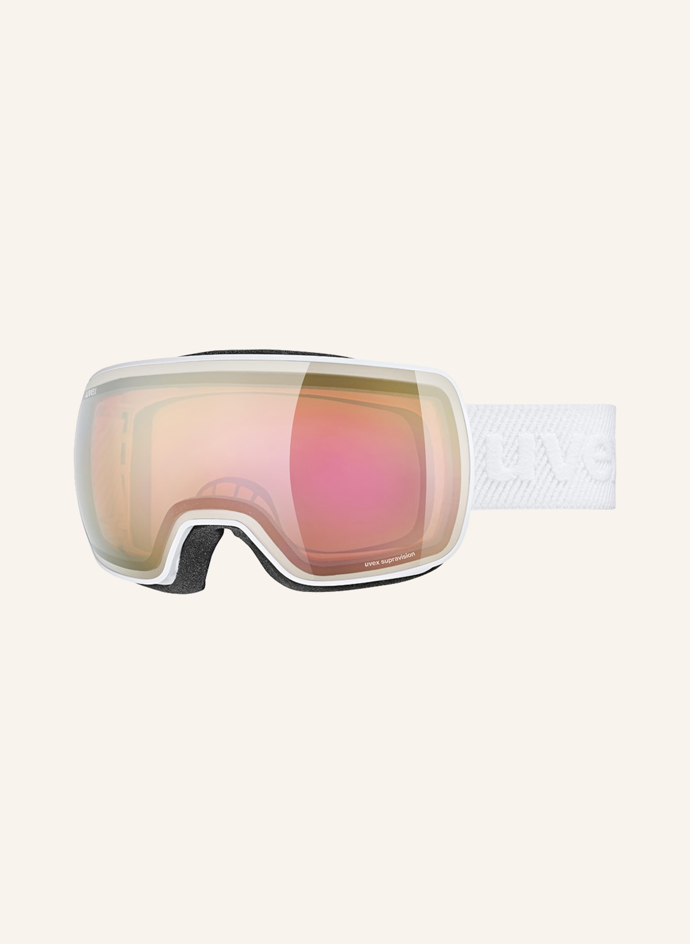 uvex Ski goggles COMPACT FM, Color: WHITE (Image 1)