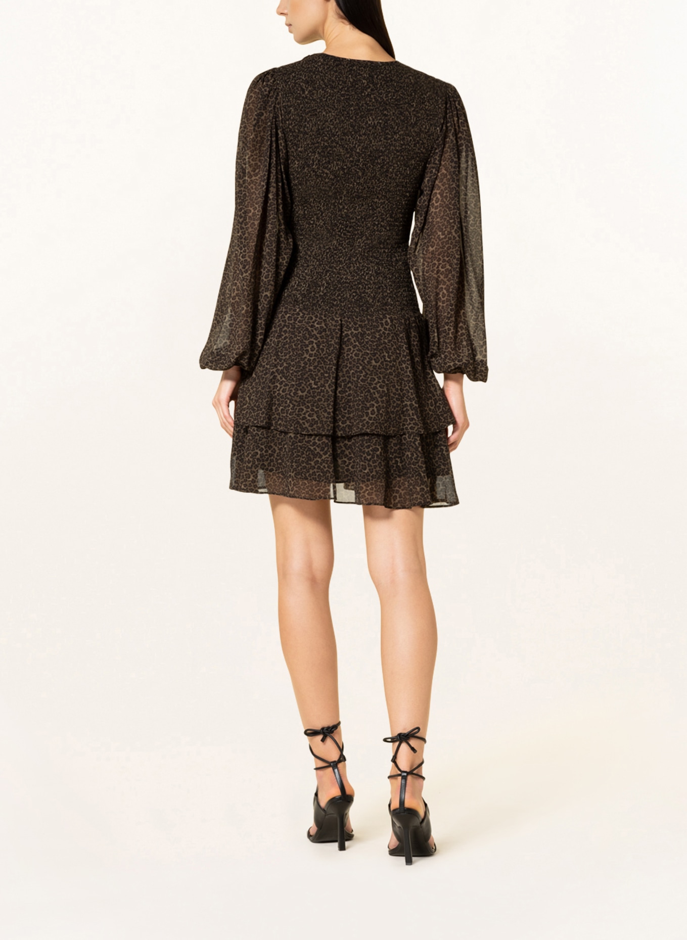 MICHAEL KORS Dress, Color: BLACK/ OLIVE (Image 3)
