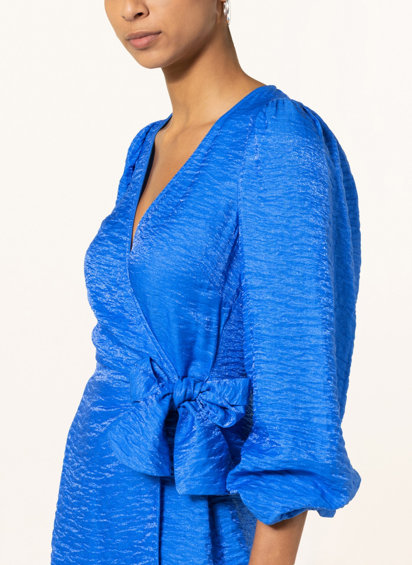 ENVII Wrap dress ENROBYN , Color: BLUE (Image 4)