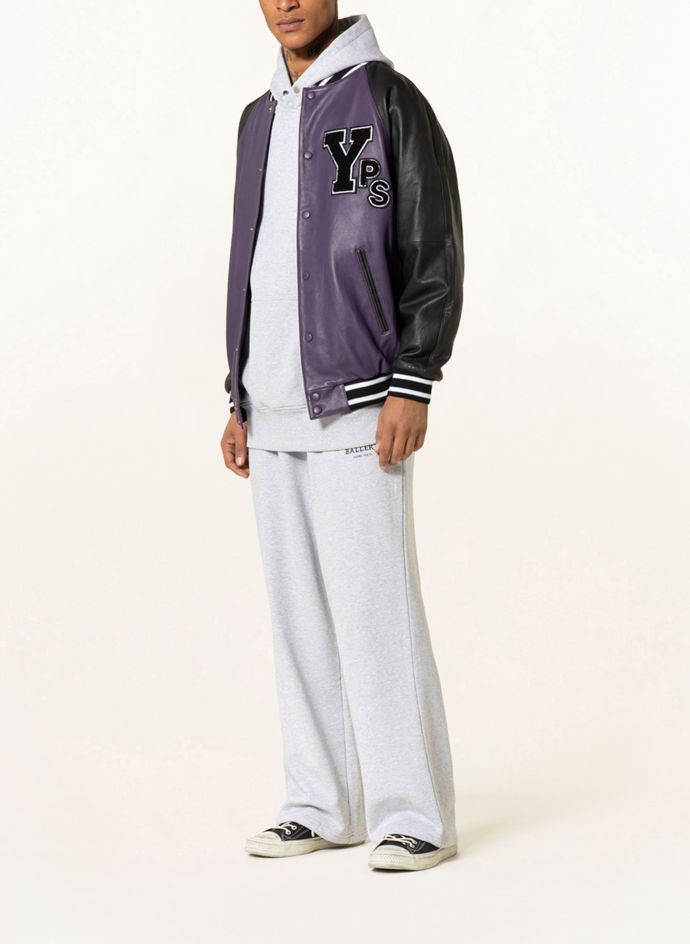 YOUNG POETS Spodnie dresowe JONA , Kolor: JASNOCZARY (Obrazek 2)