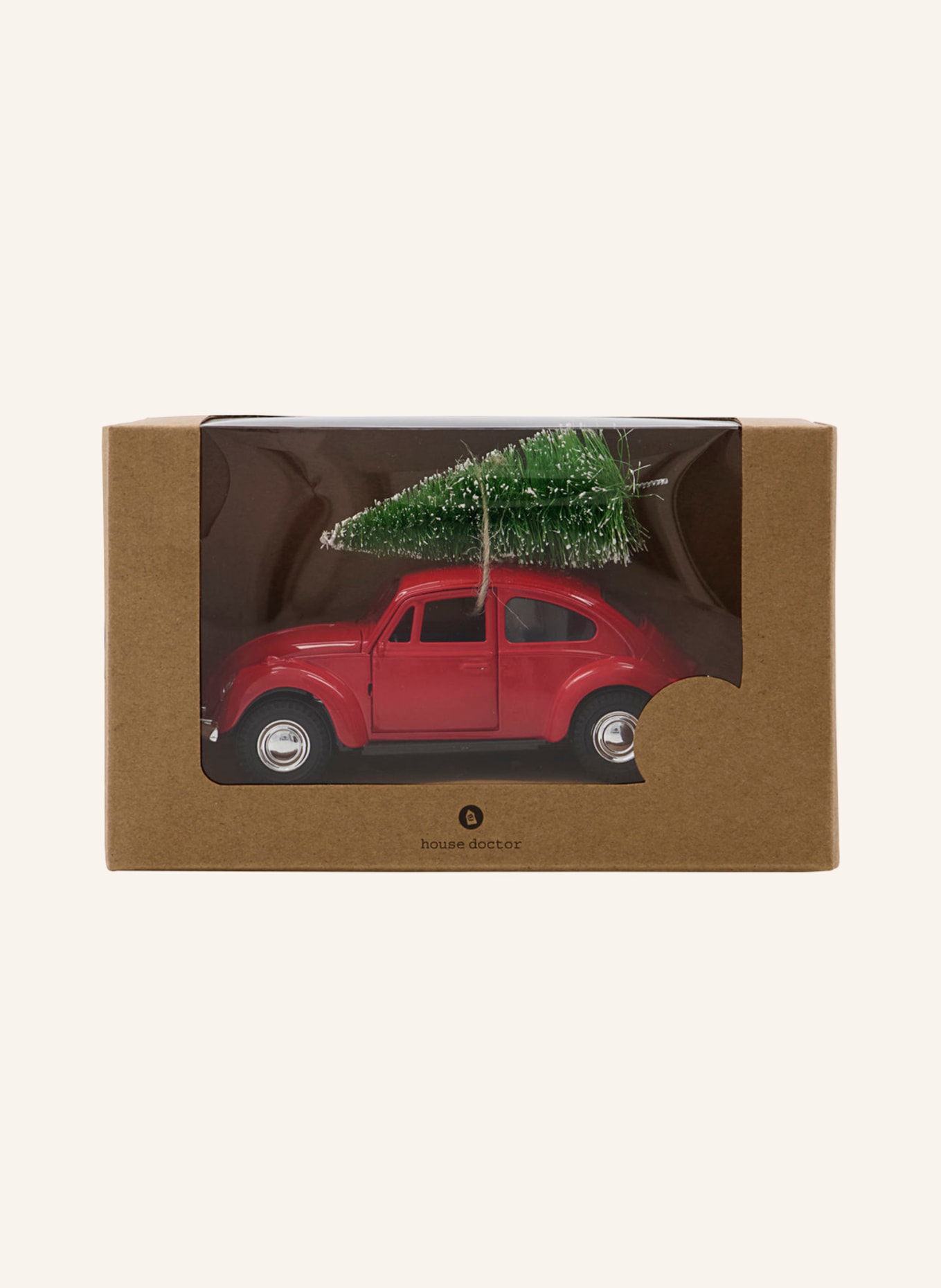 house doctor Dekofigur HDXMAS-AUTO: ROT