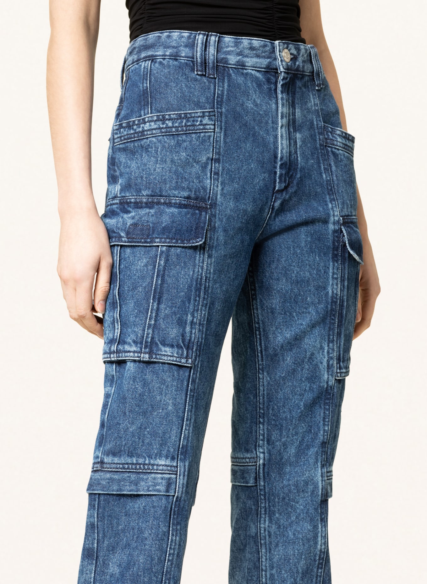 ISABEL MARANT Jeans VOKAYO, Farbe: 30BU blue (Bild 5)