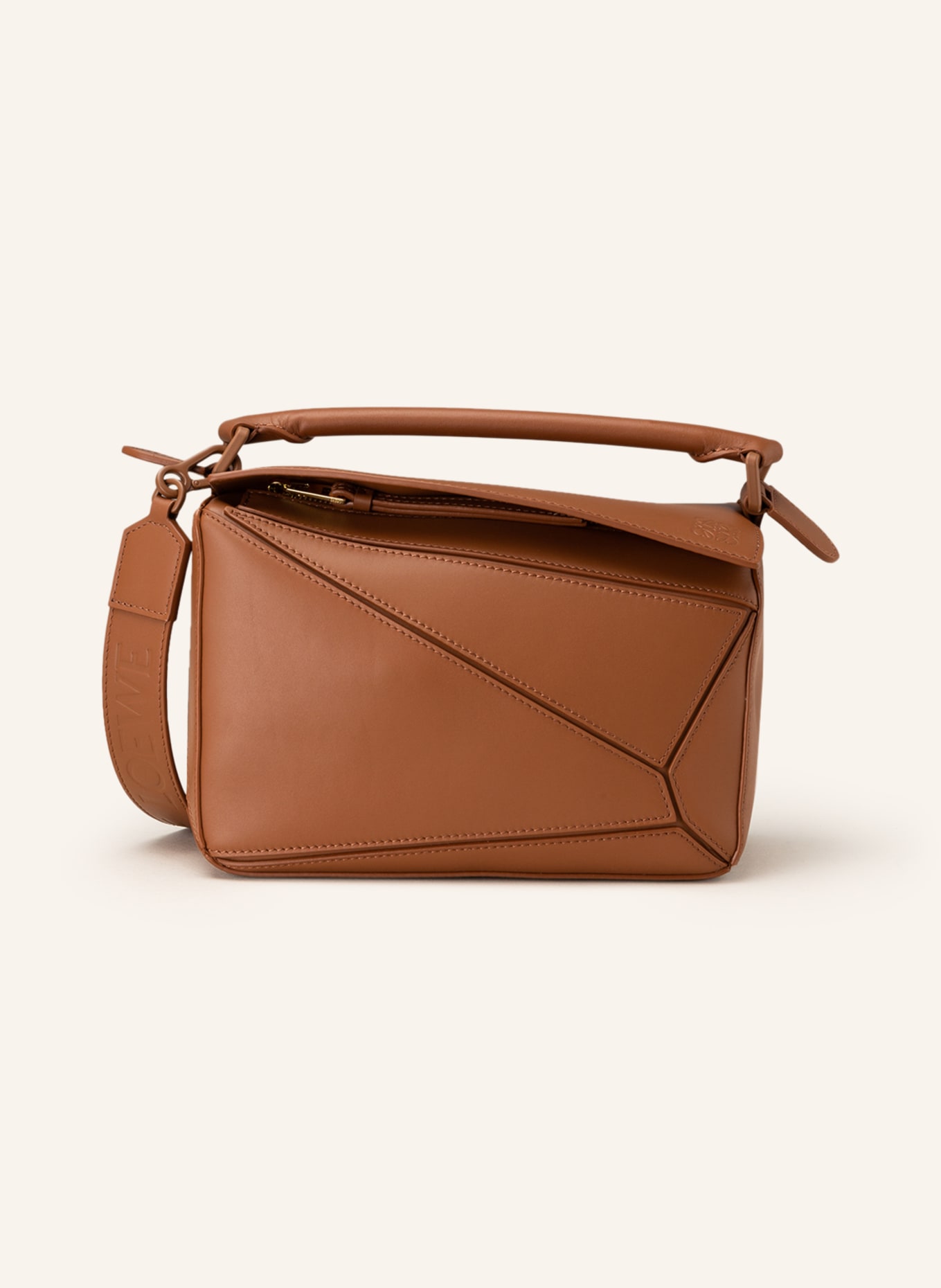 LOEWE Handbag PUZZLE SMALL, Color: BROWN (Image 1)