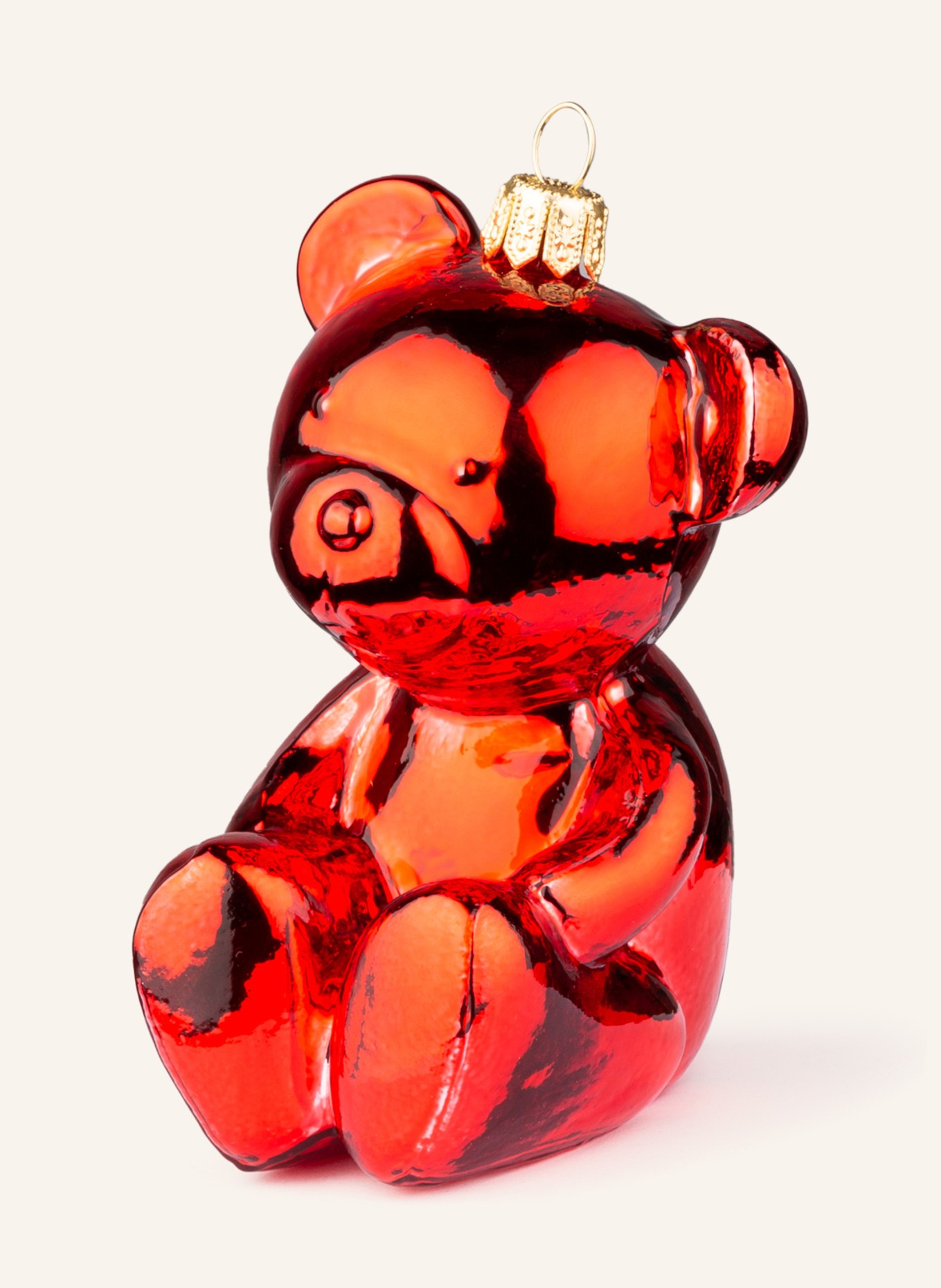 EB HOME Pendentif décoratif BREUNI OURS: ROUGE