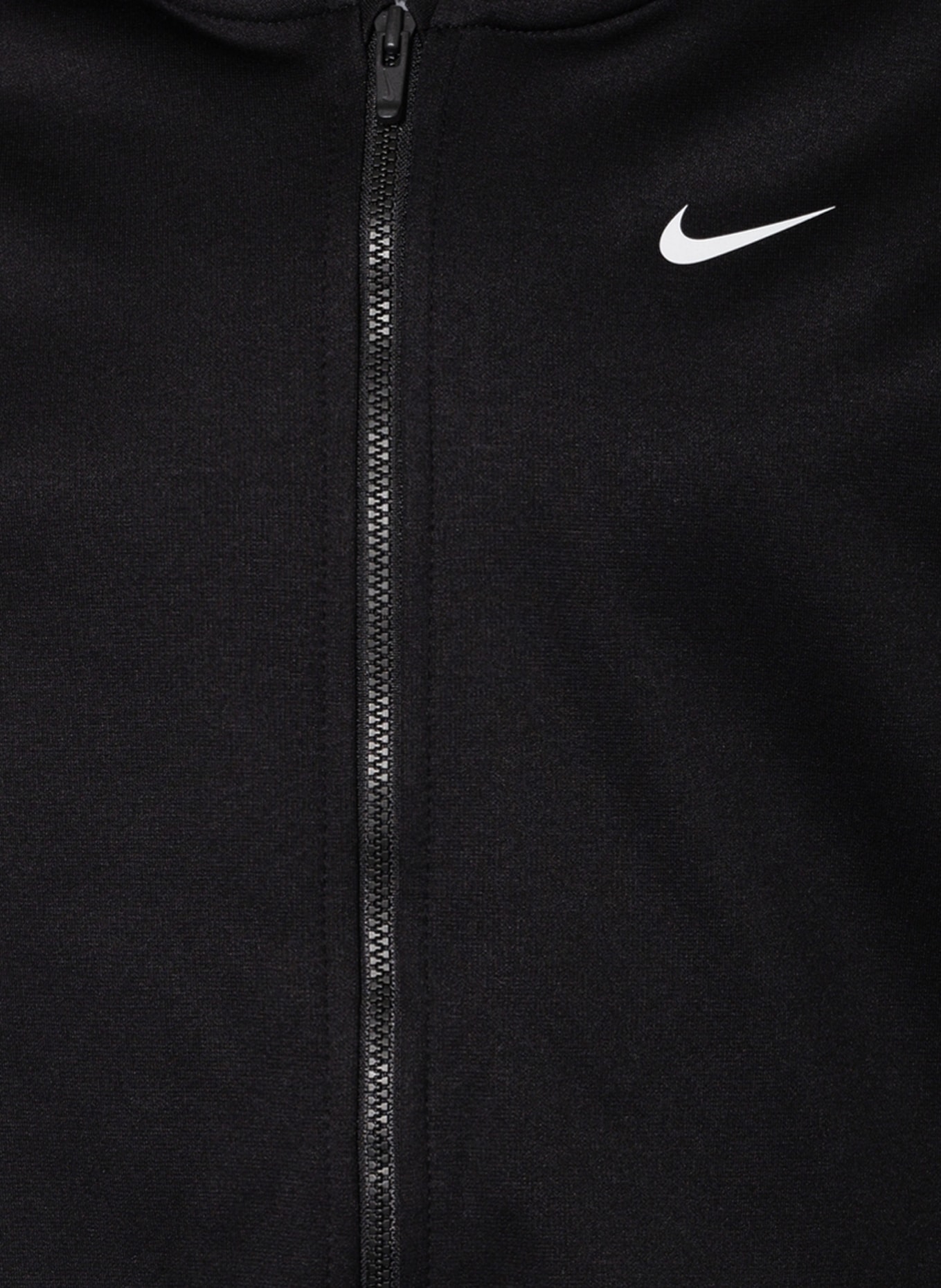 Nike Cropped-Sweatjacke THERMA-FIT, Farbe: SCHWARZ/ WEISS (Bild 3)