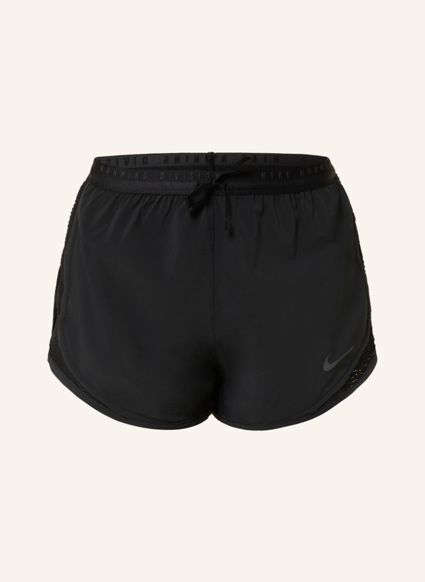 Nike Running shorts DRI-FIT RUN DIVISION TEMPO LUXE with mesh, Color: BLACK (Image 1)