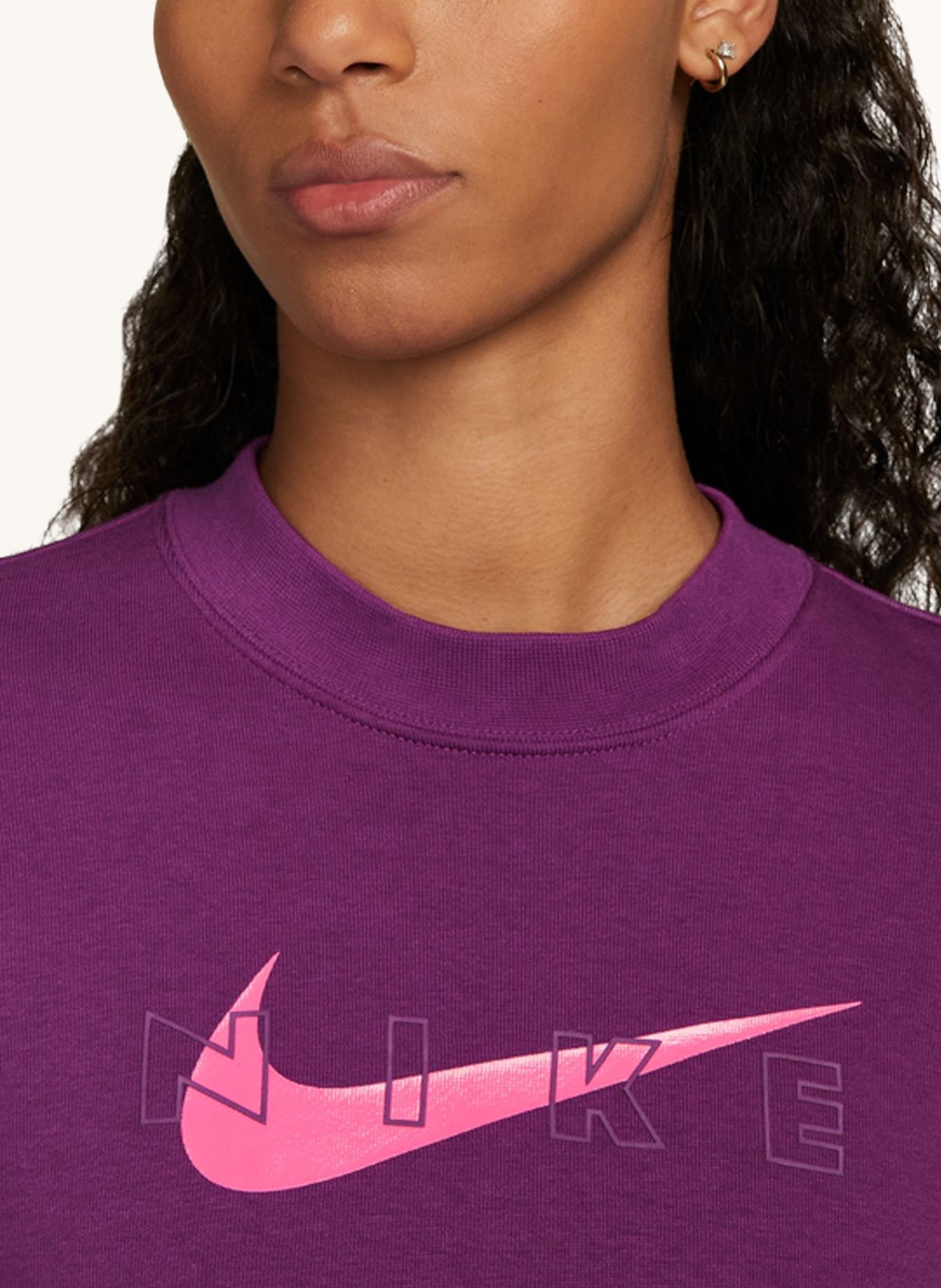 Nike Sweatshirt GET FIT, Color: FUCHSIA (Image 5)