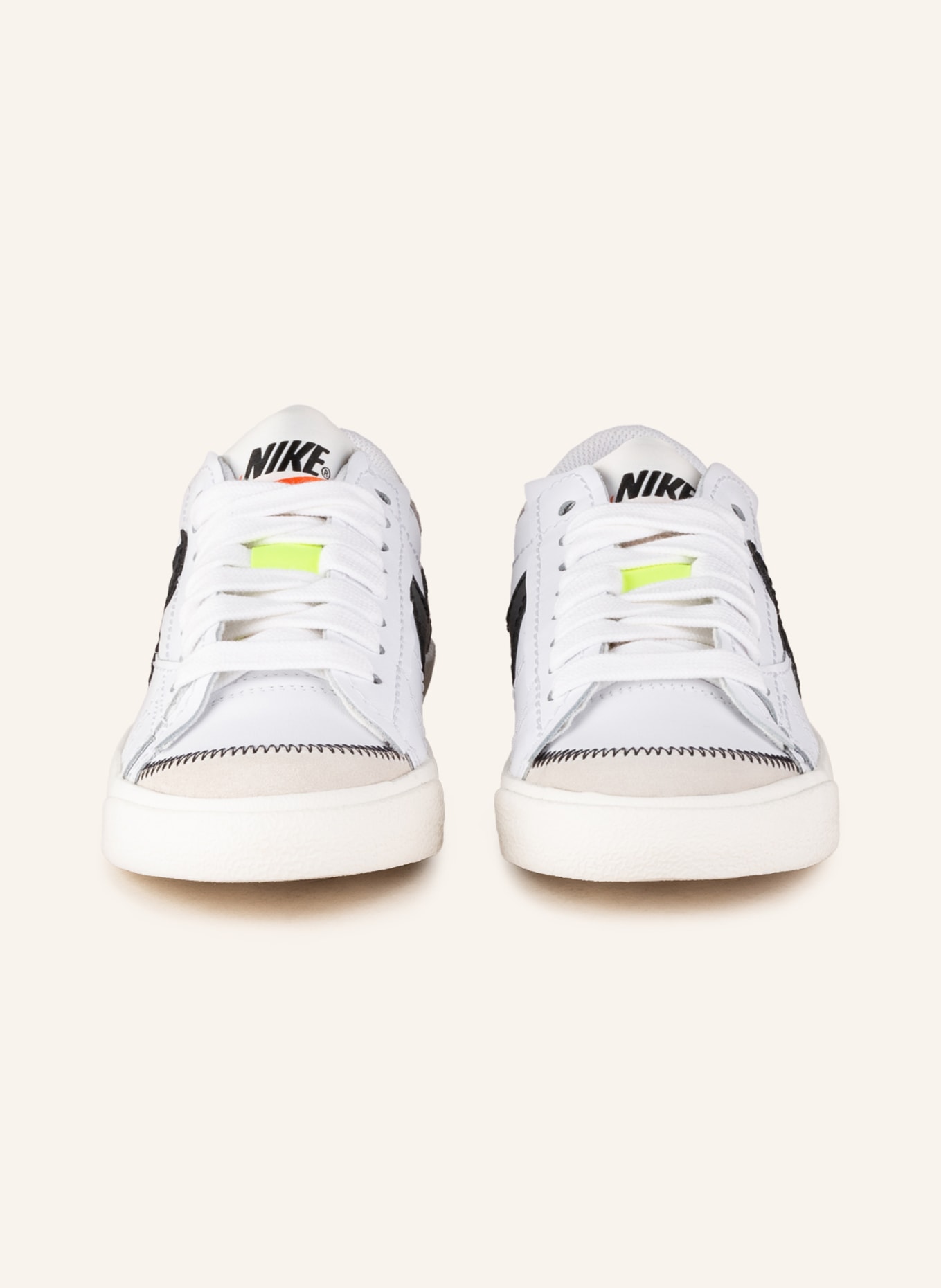 Nike Sneaker BLAZER LOW, Farbe: WEISS/ SCHWARZ (Bild 3)
