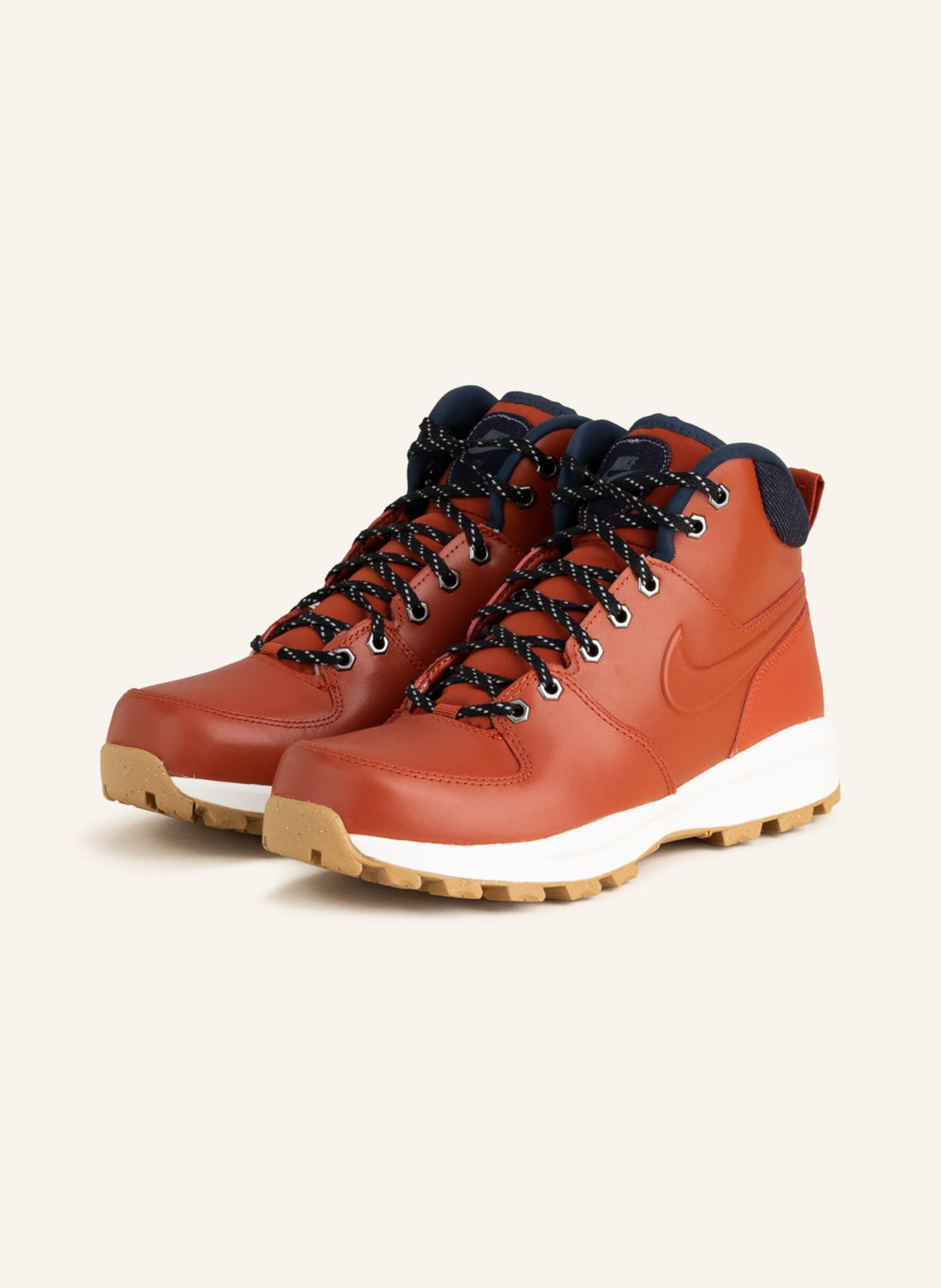Nike Lace-up boots MANOA LEATHER SE, Color: DARK ORANGE (Image 1)