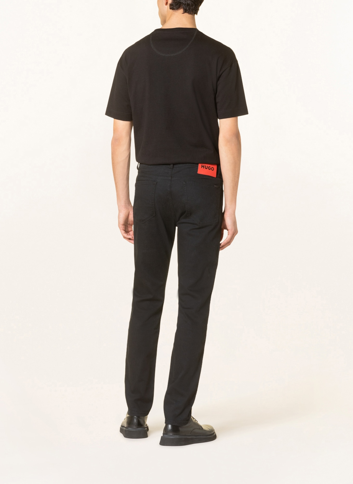HUGO Jeans HUGO slim fit, Color: BLACK (Image 3)