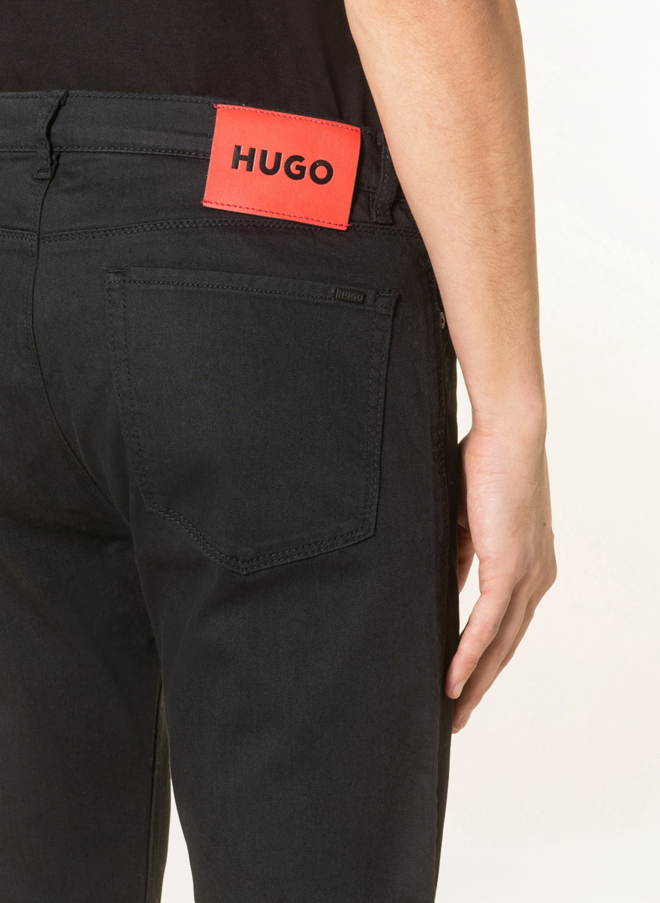 HUGO Jeans HUGO slim fit, Color: BLACK (Image 5)