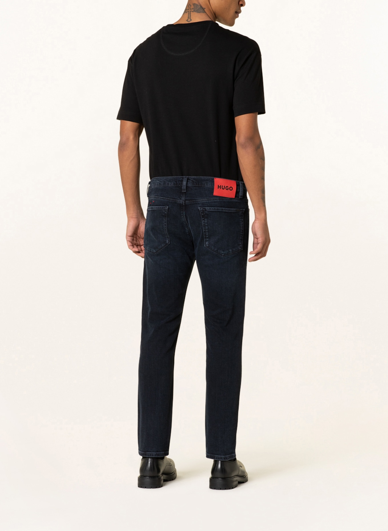 HUGO Jeans HUGO 708 slim fit, Color: 410 NAVY (Image 3)