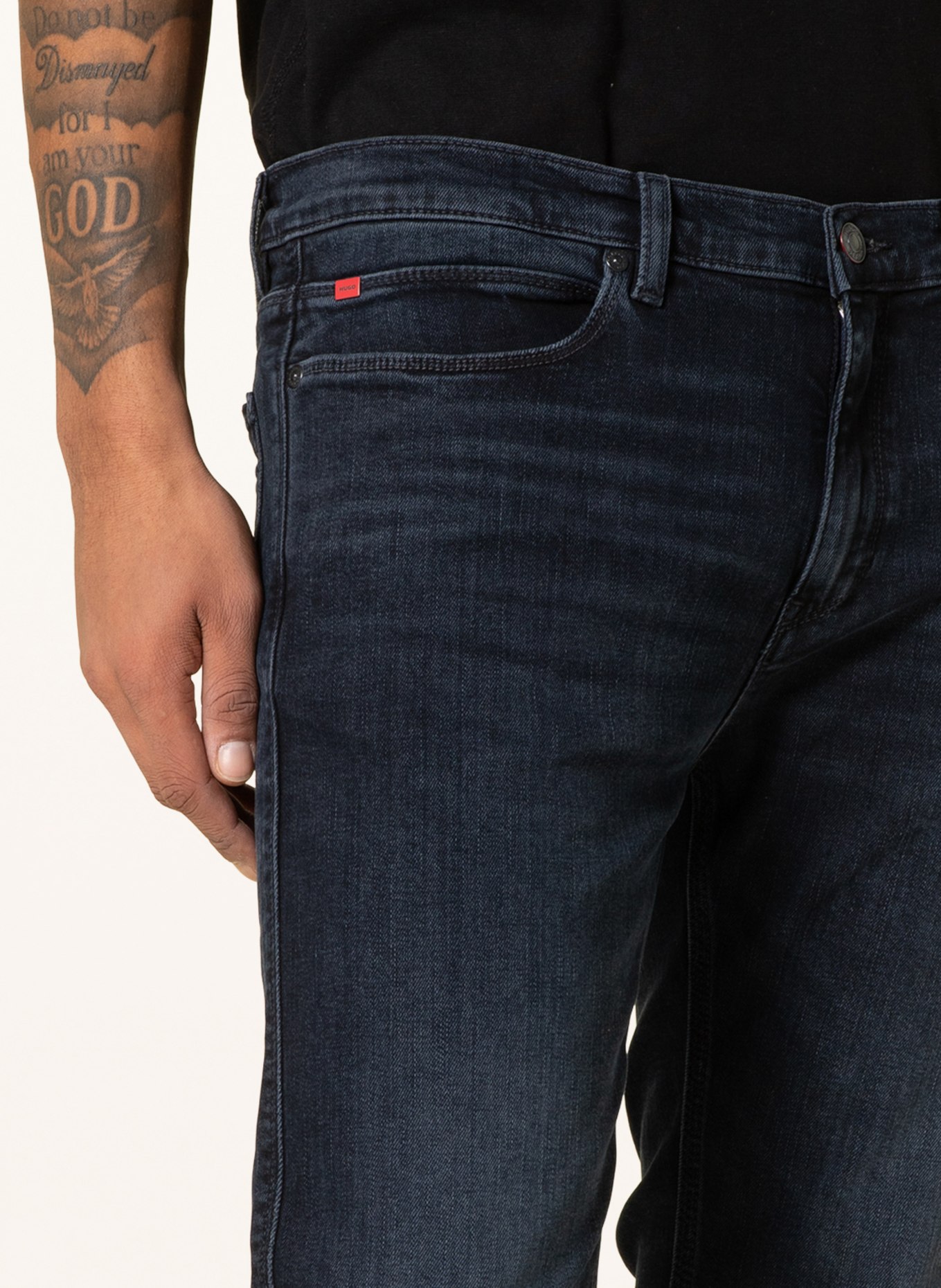 HUGO Jeans HUGO 708 slim fit, Color: 410 NAVY (Image 5)