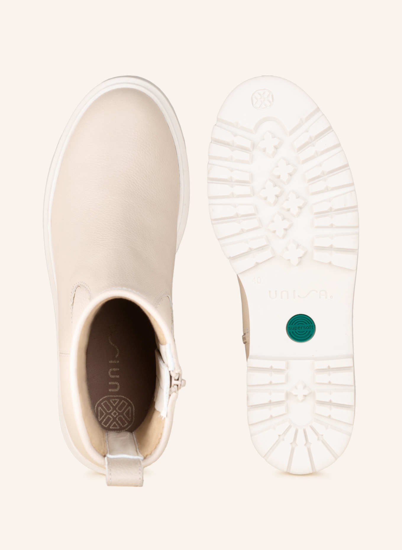 UNISA Boots GUIDO, Color: CREAM (Image 6)