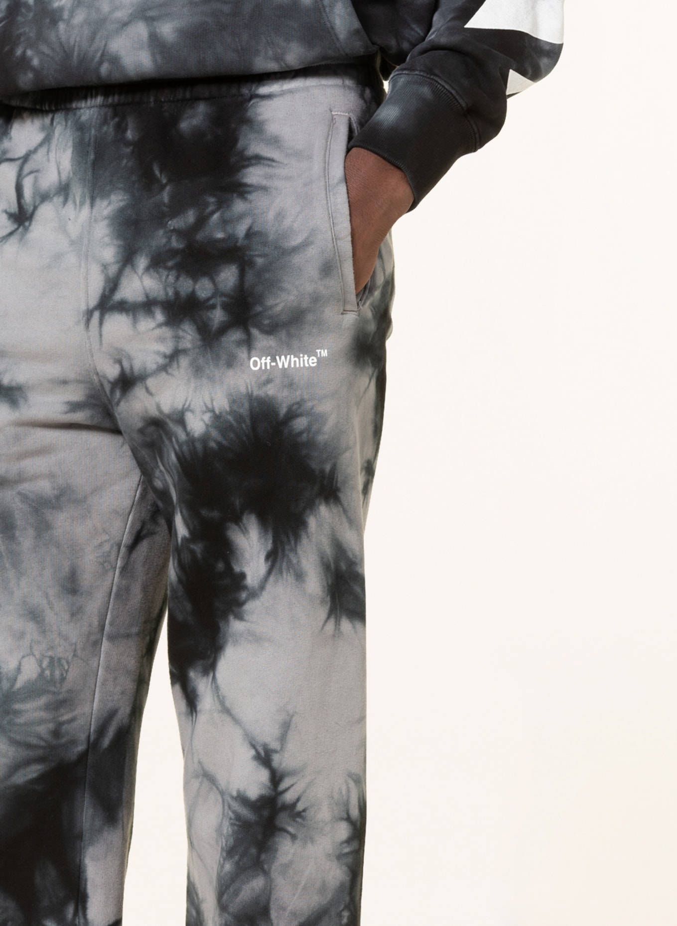 Off-White Sweatpants , Color: GRAY/ DARK GRAY (Image 5)