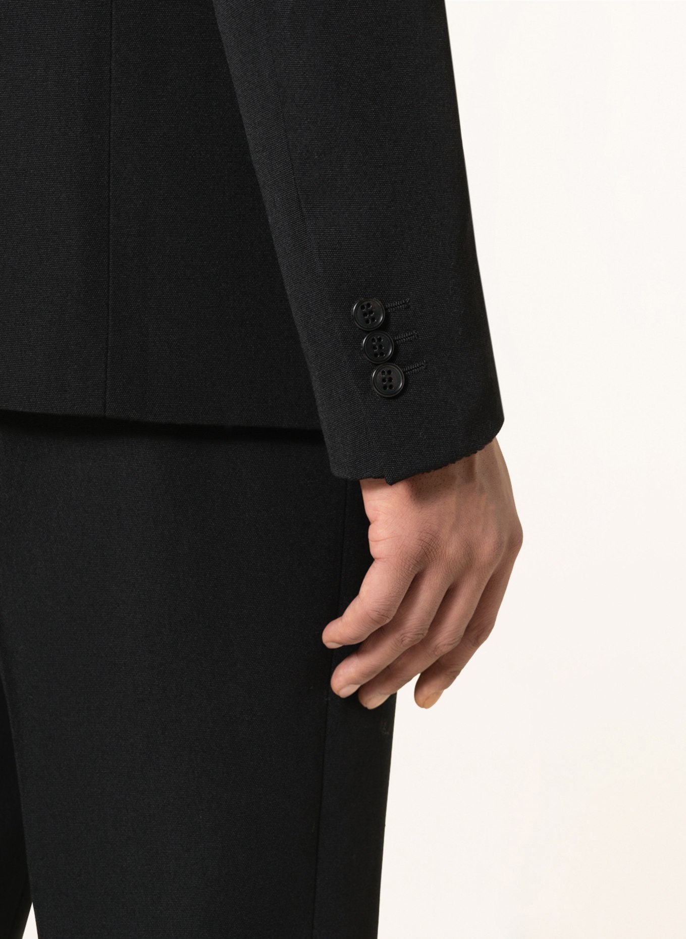 Off-White Tailored jacket regular fit , Color: BLACK (Image 6)