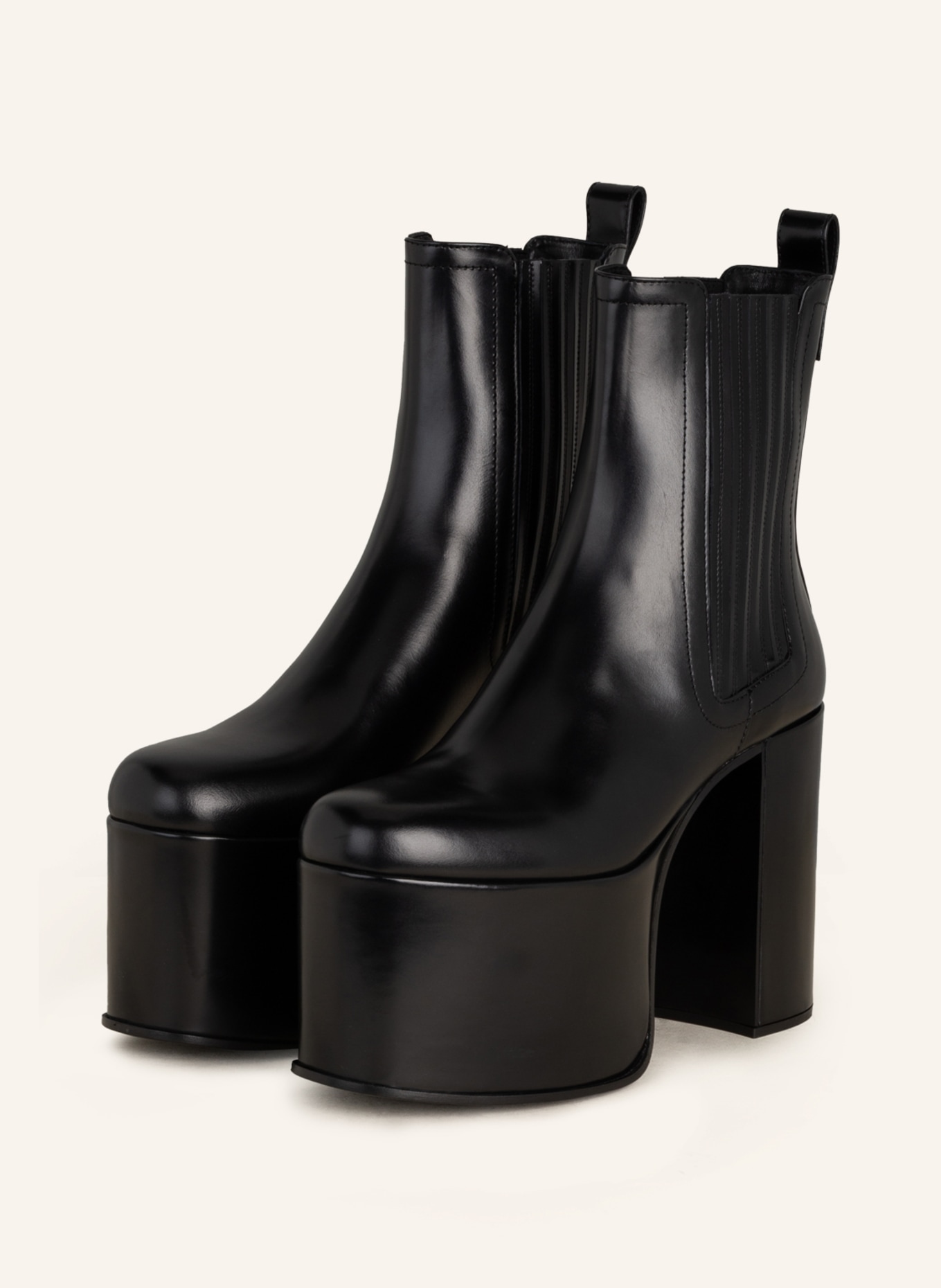 VALENTINO GARAVANI Platform boots BEATLE , Color: BLACK (Image 1)