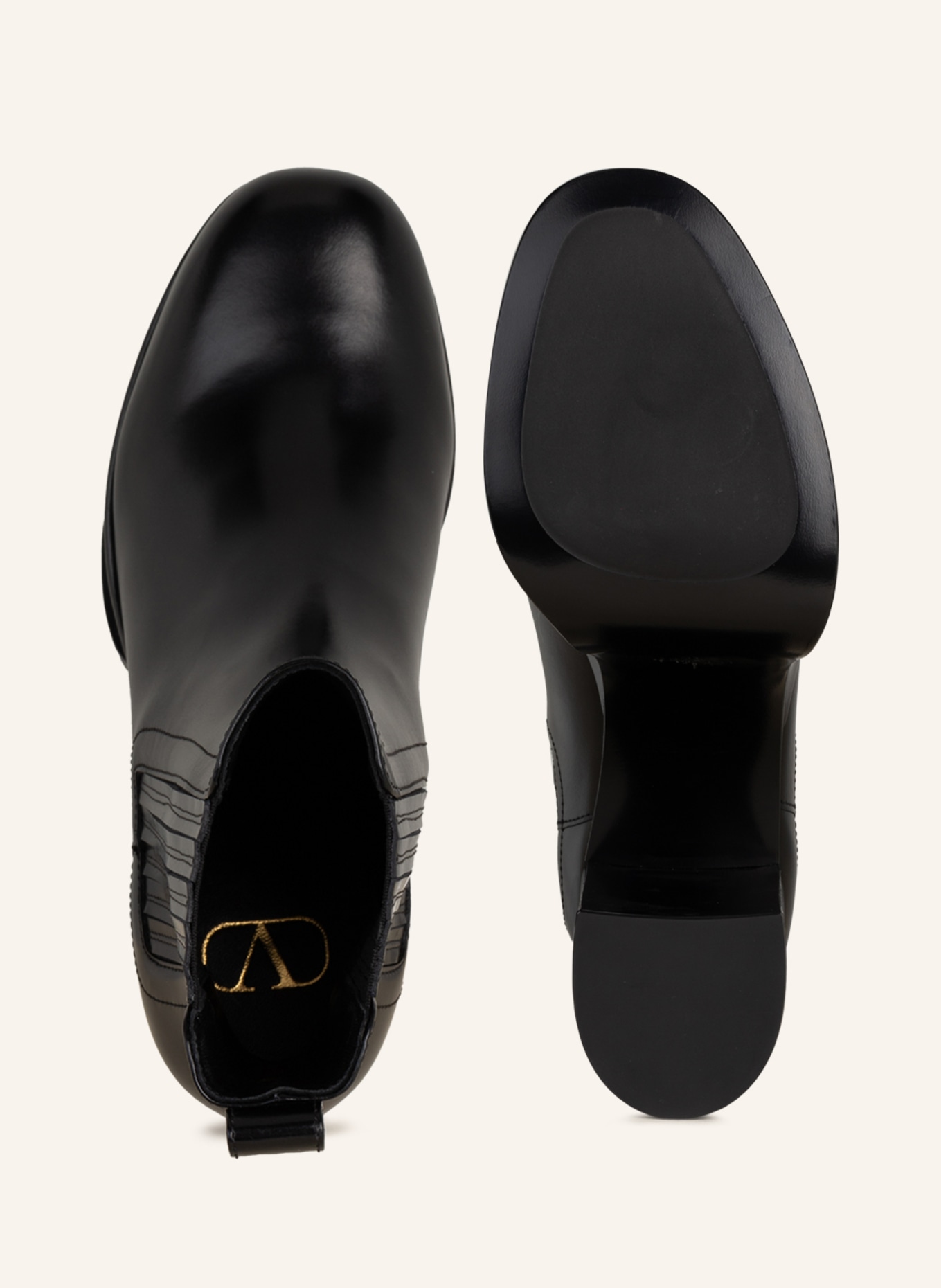 VALENTINO GARAVANI Platform boots BEATLE , Color: BLACK (Image 5)