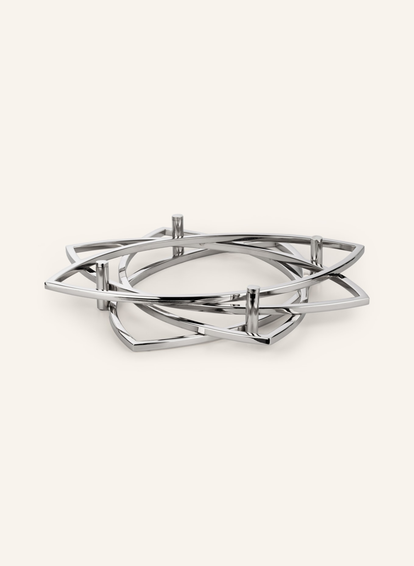 Fink Kerzenhalter ZAPPORA: SILBER