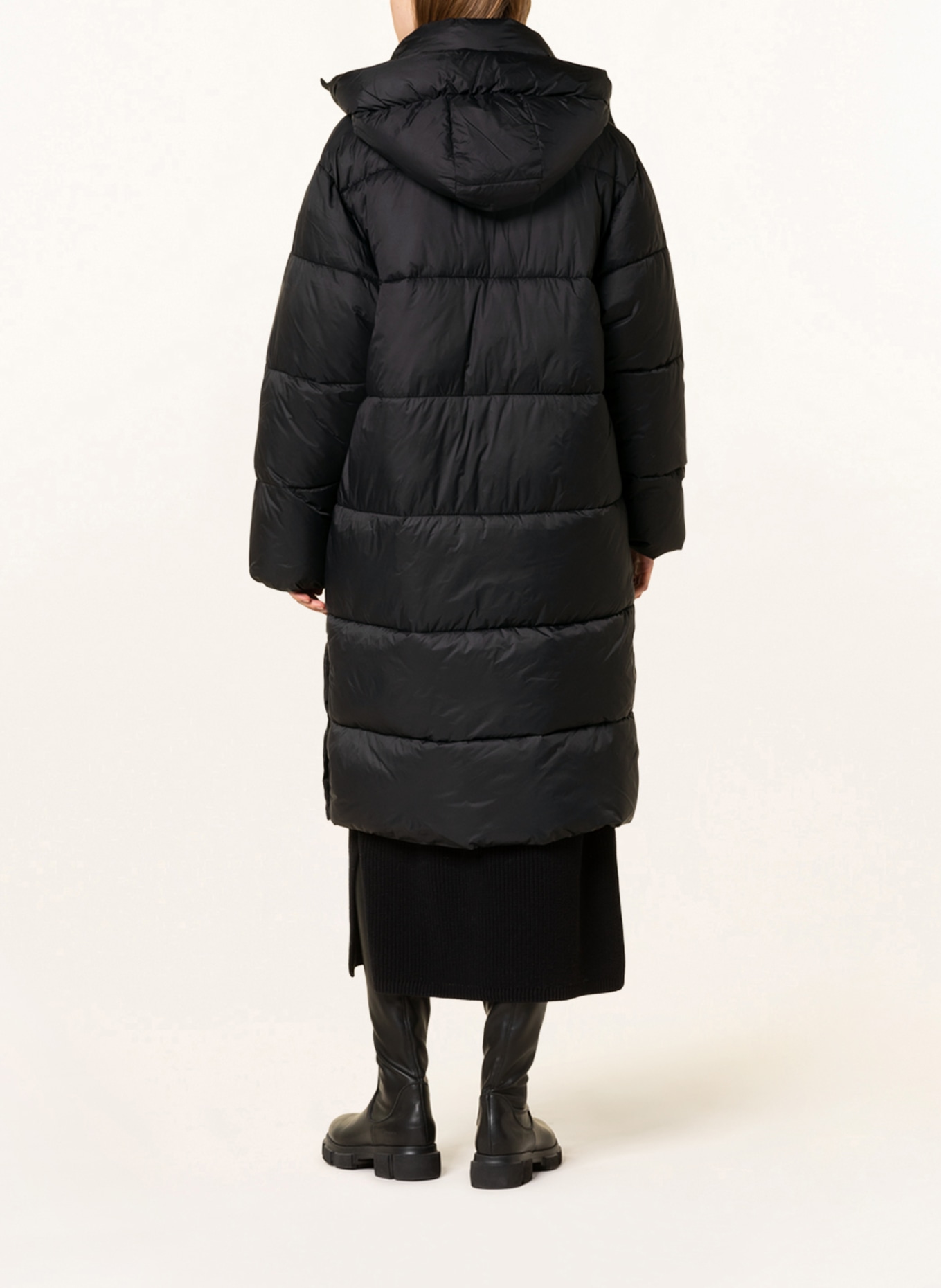gina tricot Quilted coat VIV, Color: BLACK (Image 3)