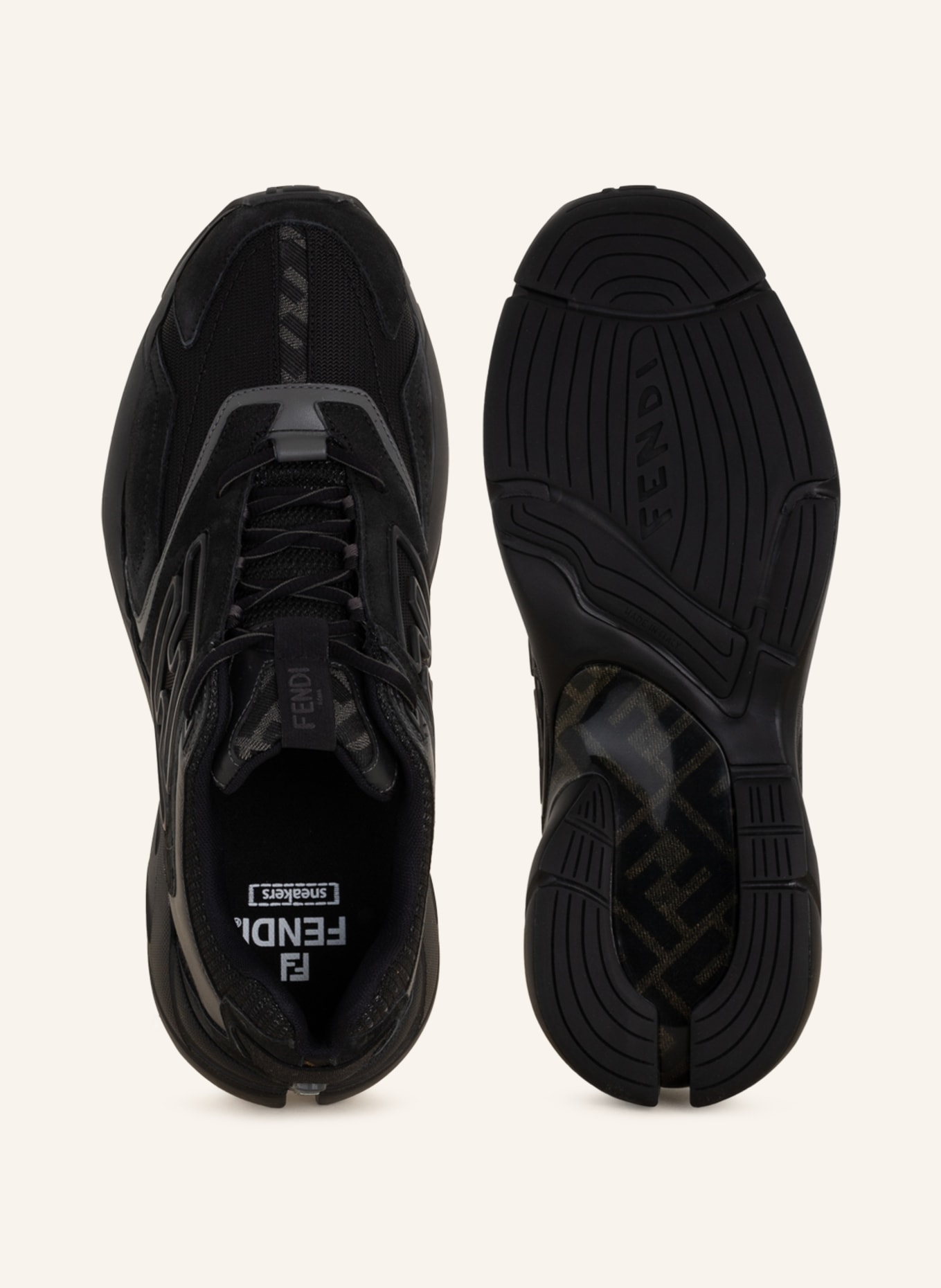 FENDI Sneakers FASTER, Color: BLACK (Image 5)
