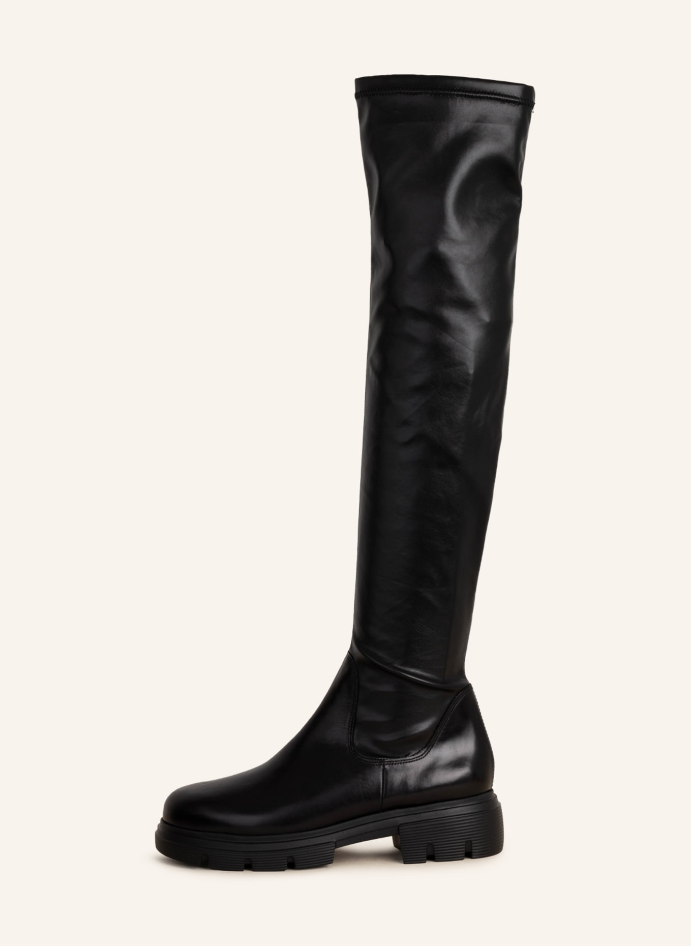 paul green Over the knee boots, Color: BLACK (Image 4)