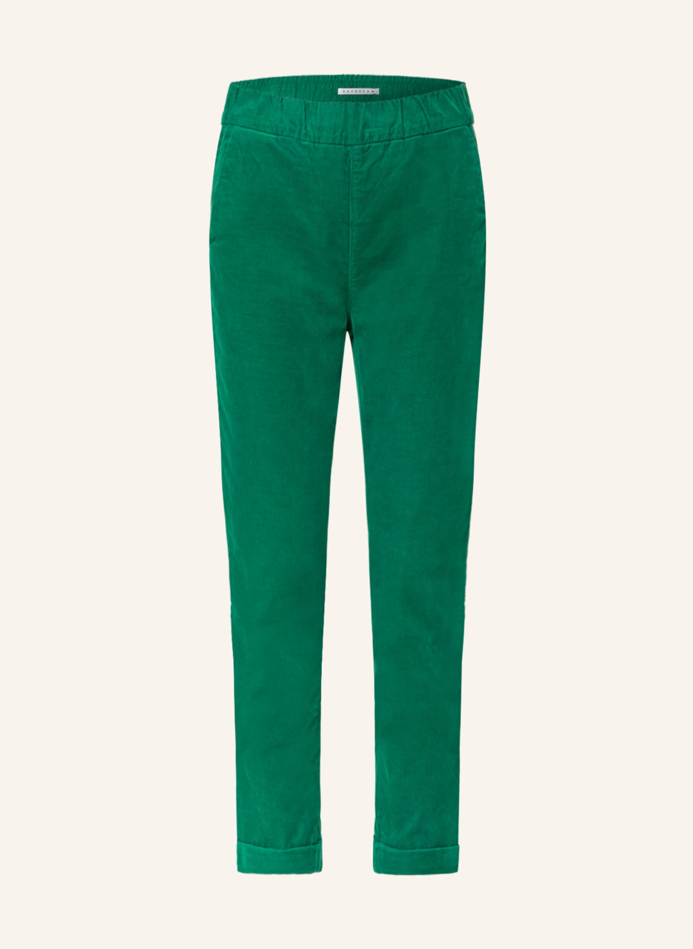 MAC DAYDREAM Manšestrové kalhoty BEAUTY, Barva: ZELENÁ (Obrázek 1)