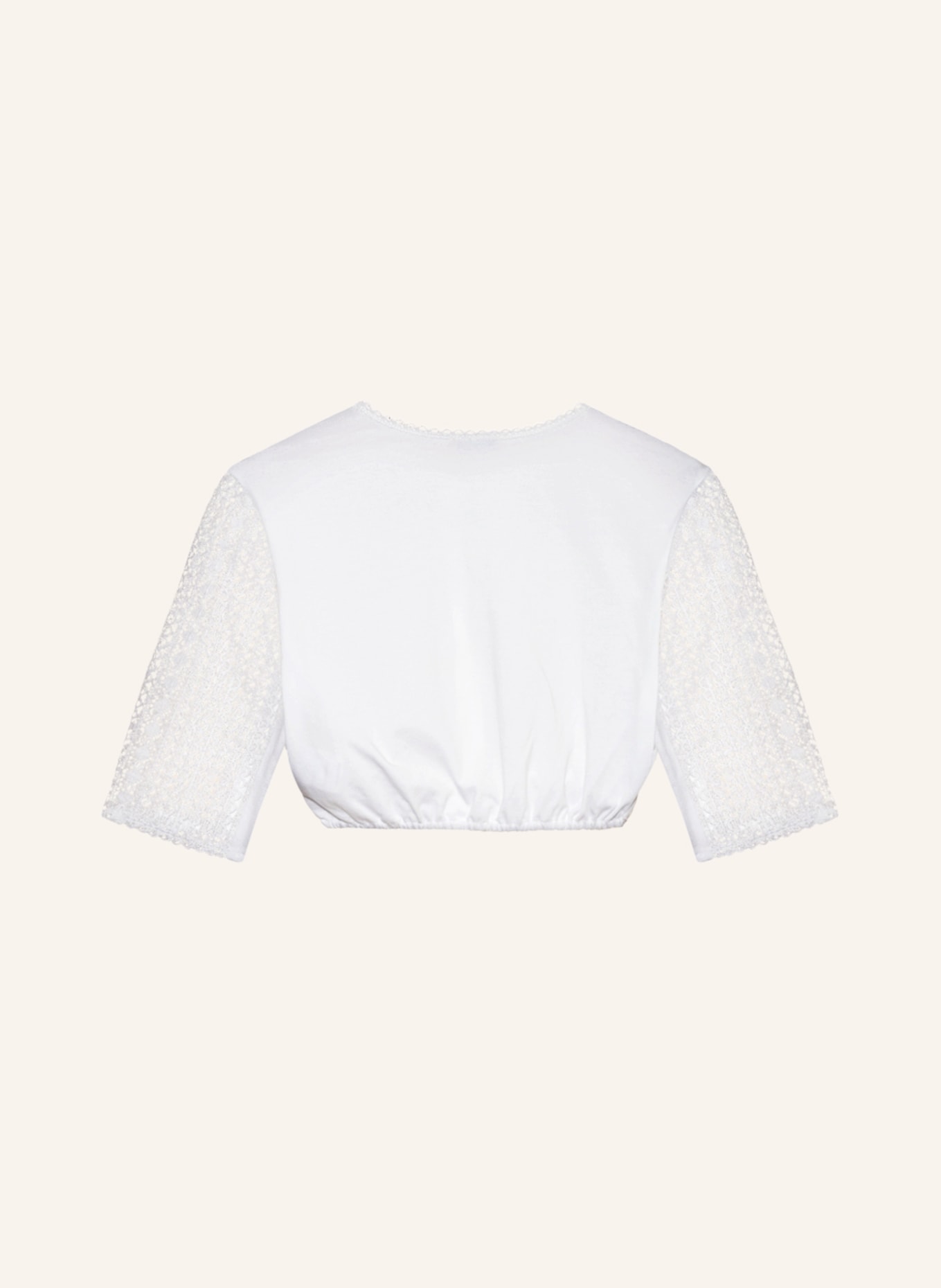 Gottseidank Dirndl blouse VIKTORIA made of lace , Color: WHITE (Image 2)