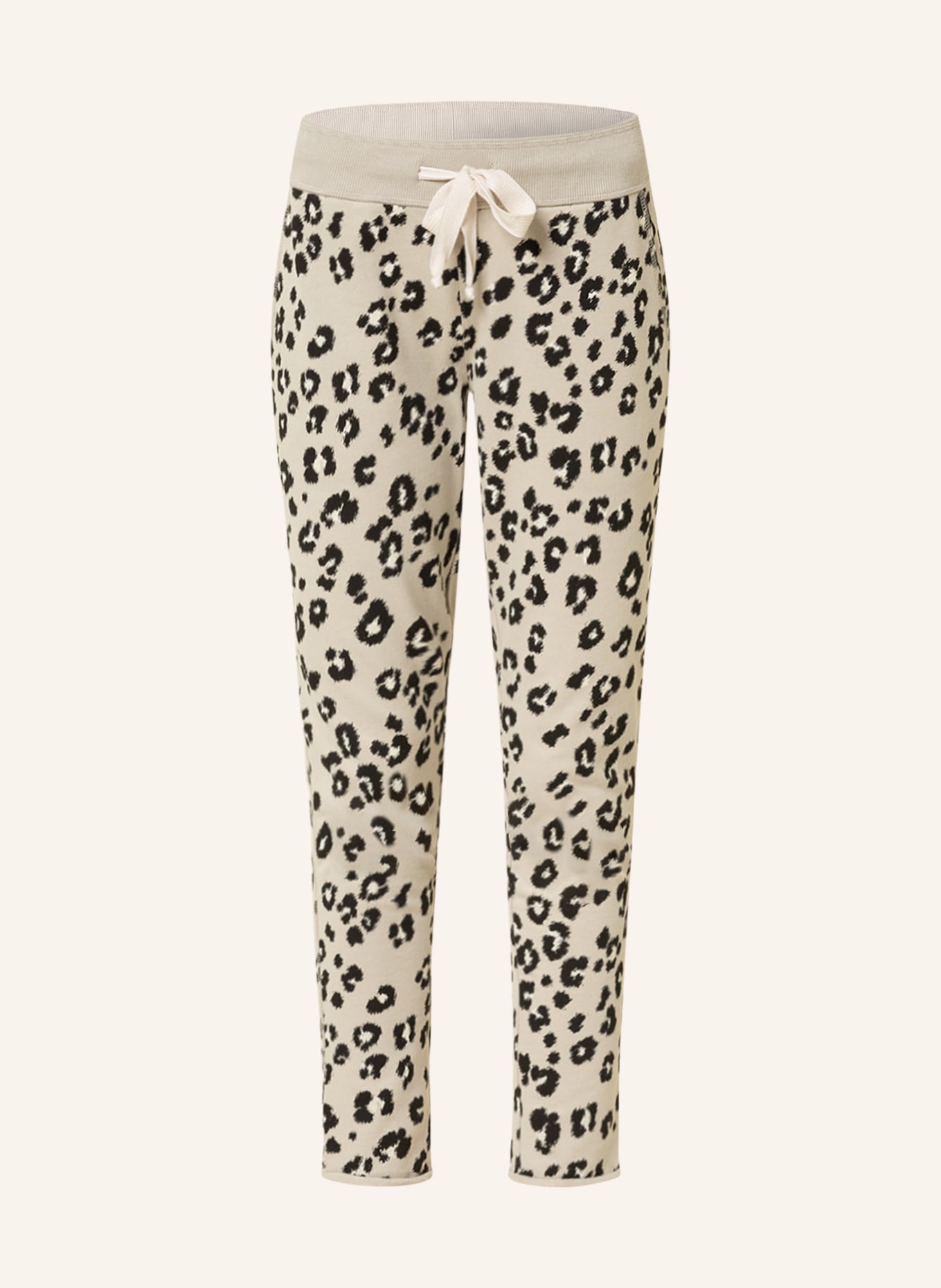Juvia Sweatpants in beige black cream