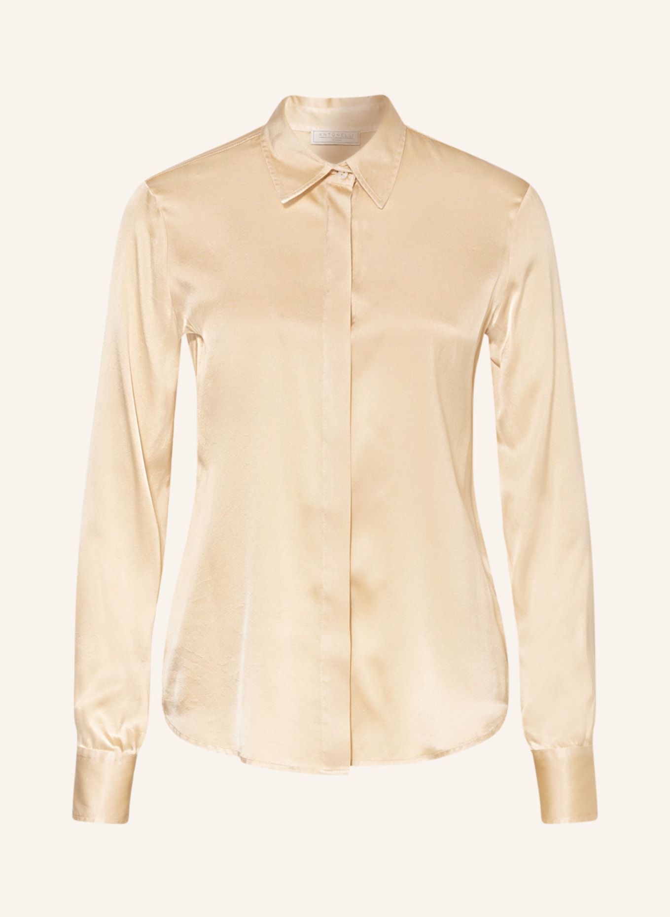 ANTONELLI firenze Shirt blouse in silk, Color: CREAM (Image 1)