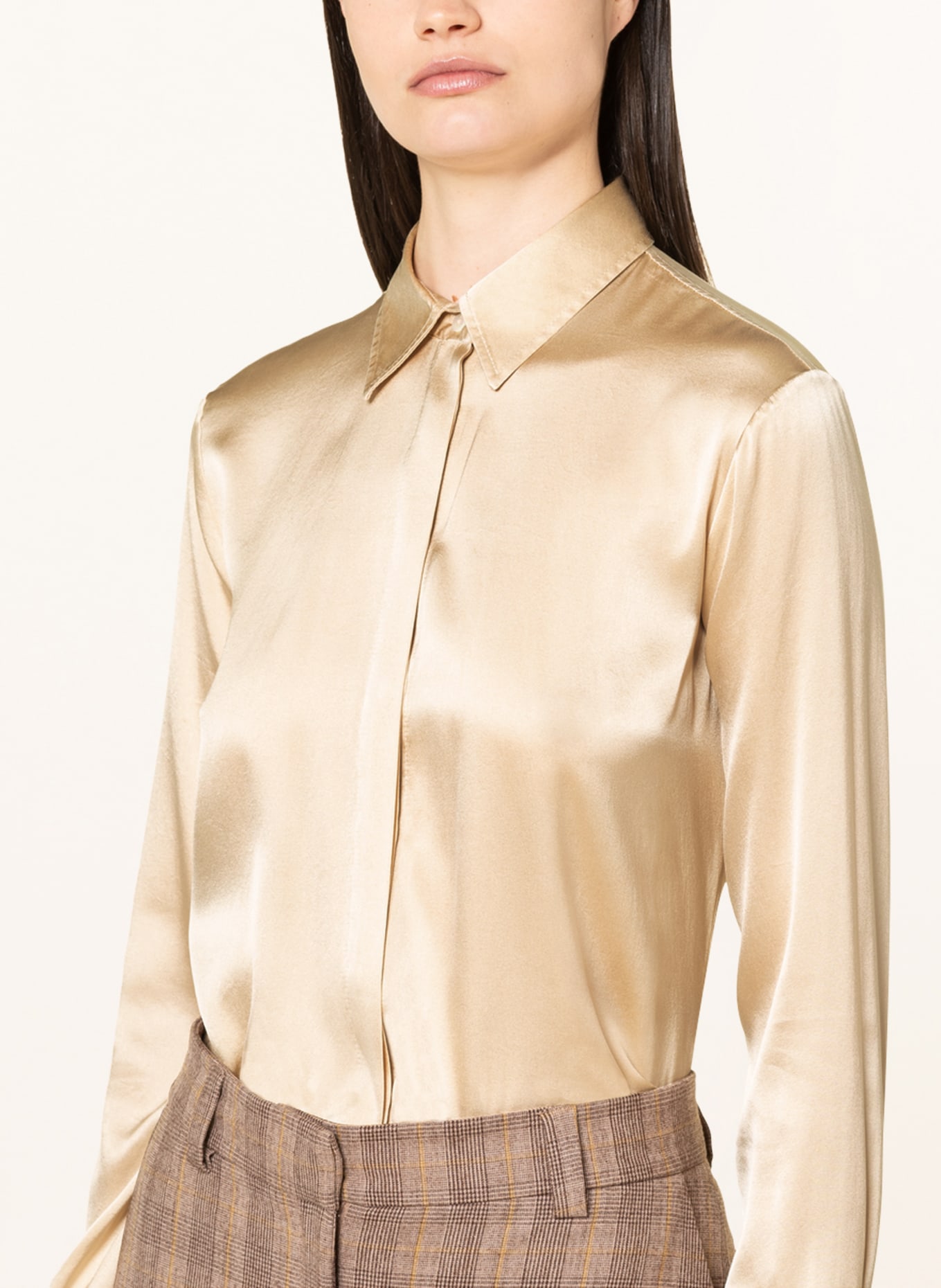 ANTONELLI firenze Shirt blouse in silk, Color: CREAM (Image 4)