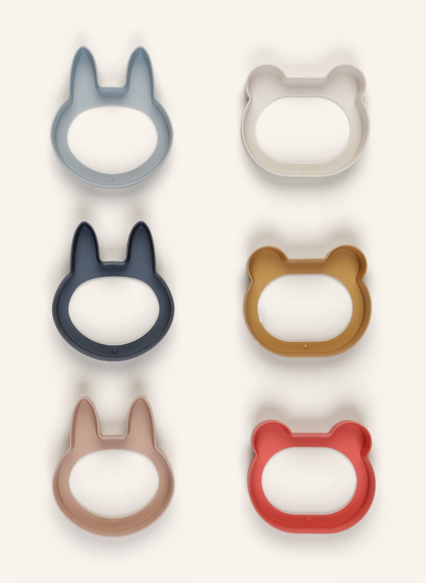 LIEWOOD 6er-Set Keksformen SVEND: 6017 Classic multi mix