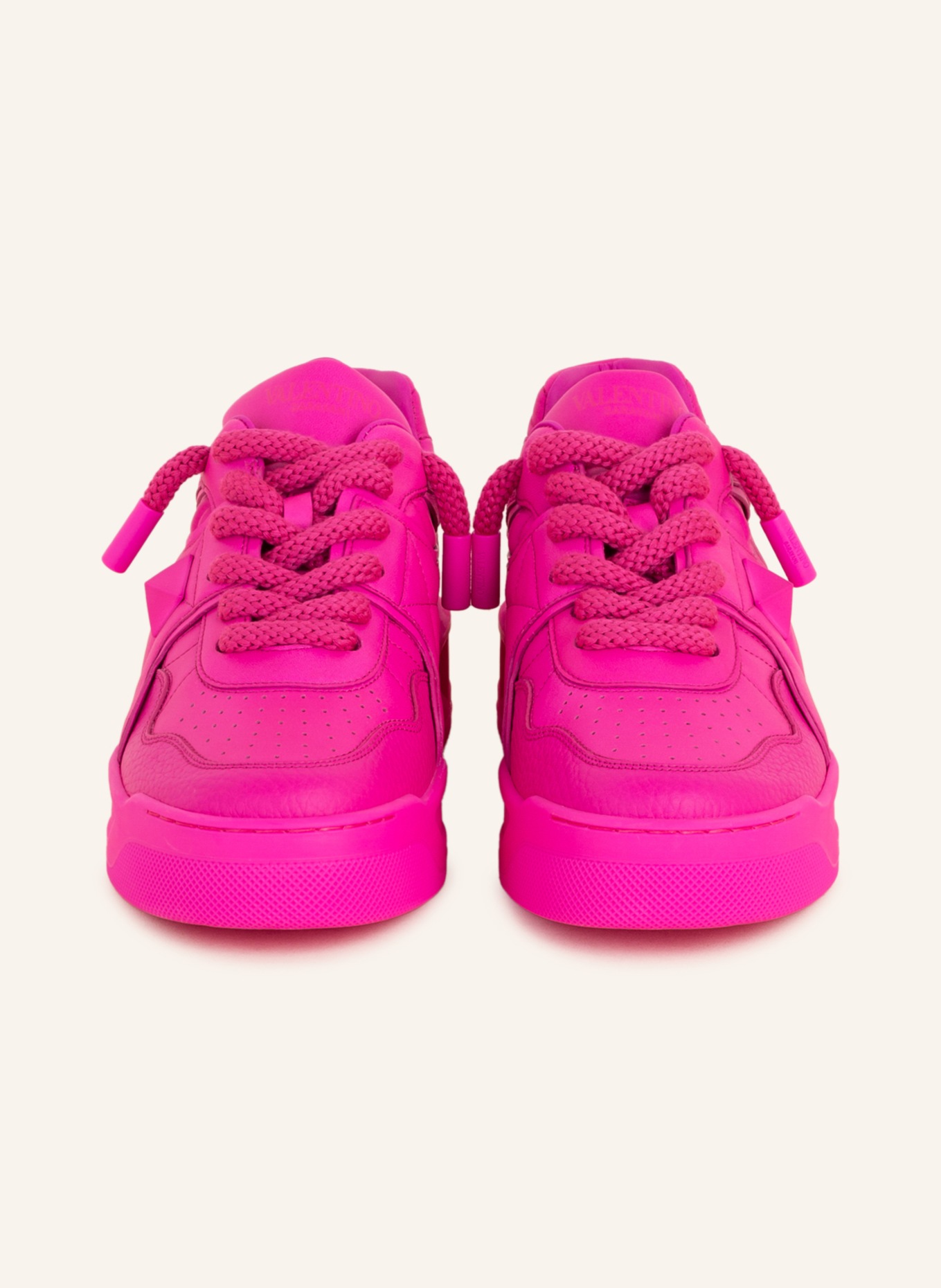 VALENTINO GARAVANI Sneakers ONE STUD, Color: NEON PINK (Image 3)