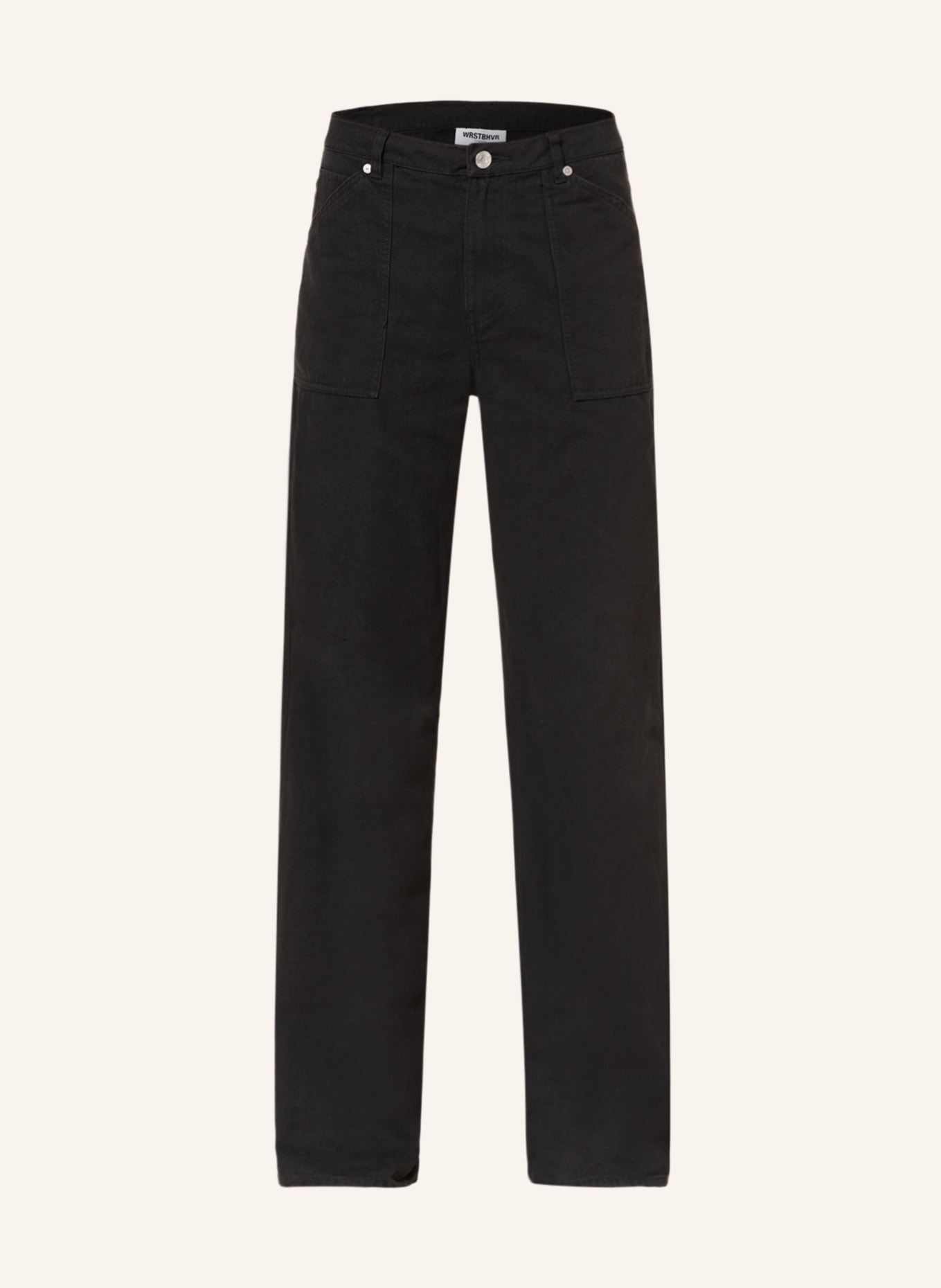 WRSTBHVR Straight jeans KIEF, Color: BLACK (Image 1)