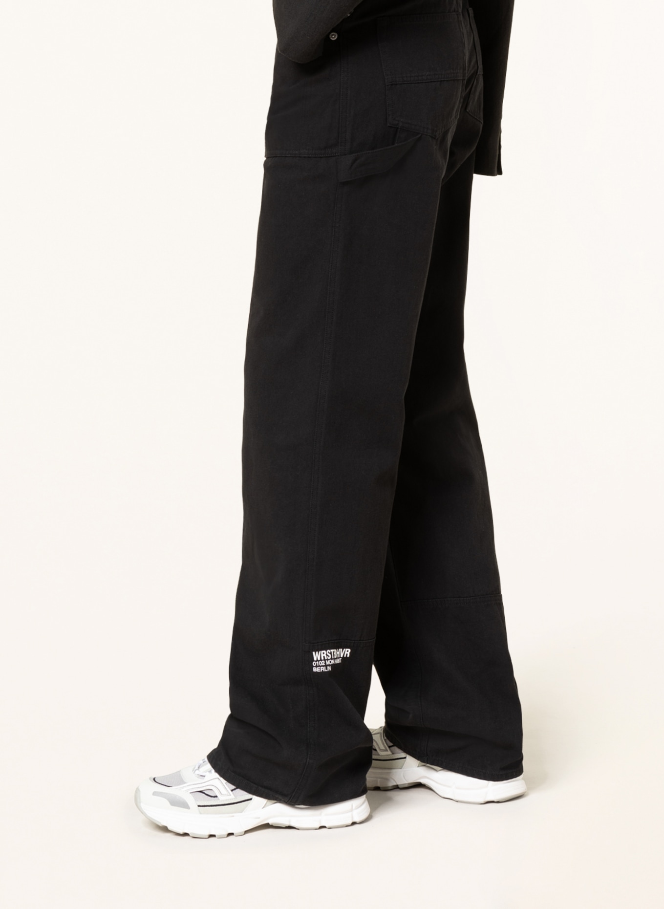 WRSTBHVR Straight jeans KIEF, Color: BLACK (Image 5)