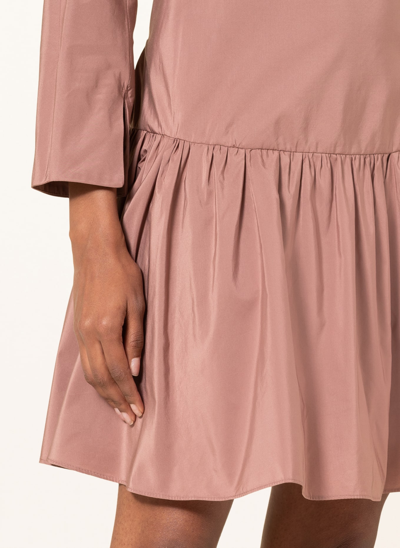 WEEKEND MaxMara Kleid SALVO mit Volants, Farbe: ALTROSA (Bild 4)