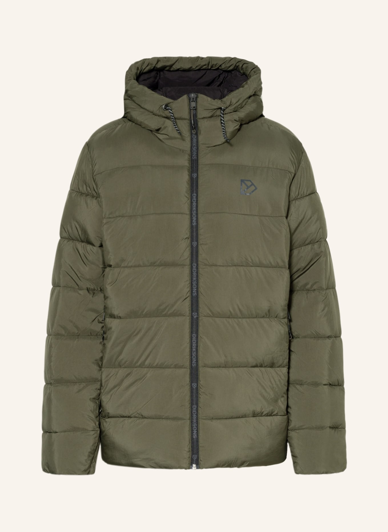 DIDRIKSONS Quilted jacket RABAR, Color: OLIVE (Image 1)