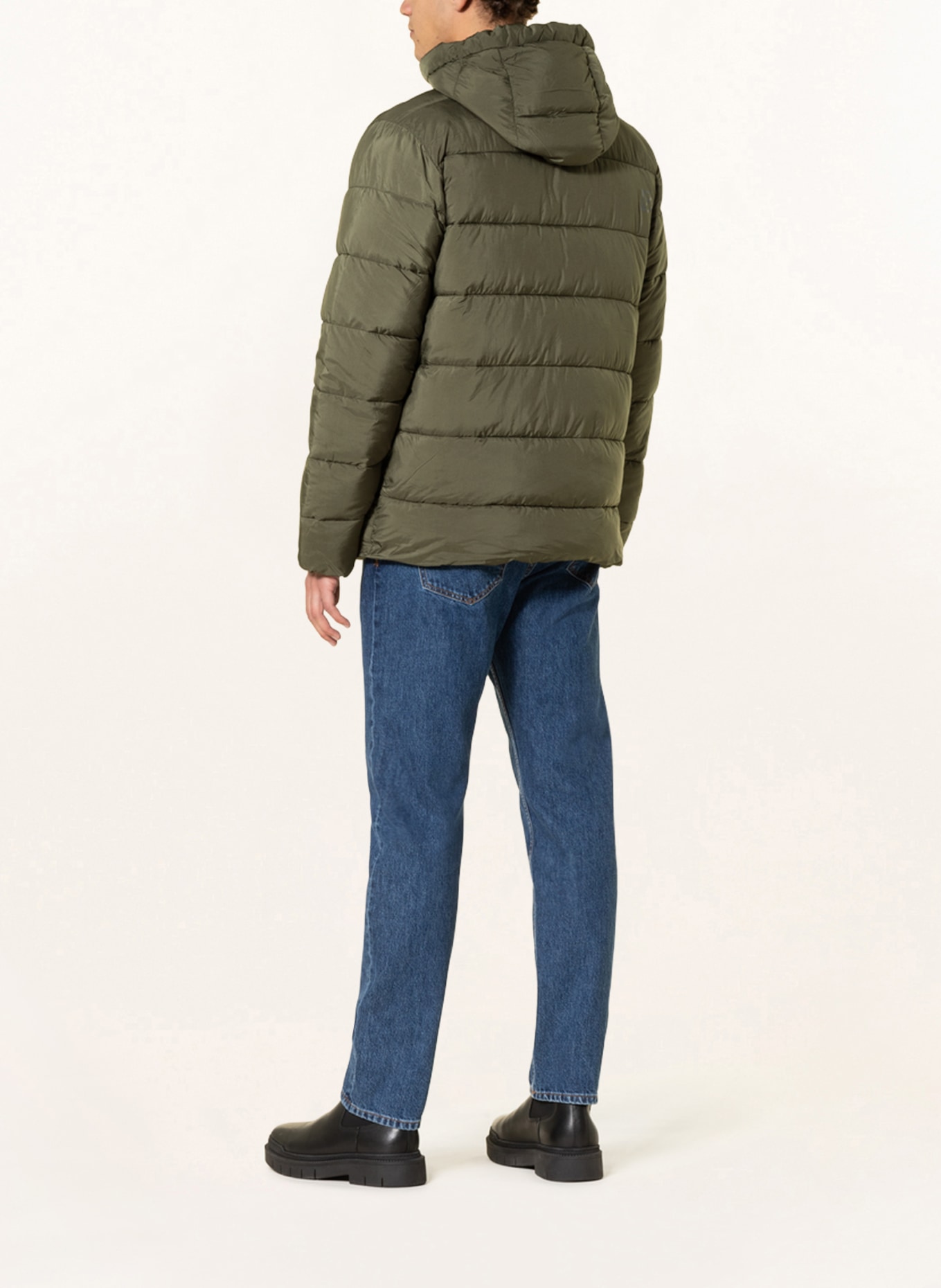 DIDRIKSONS Quilted jacket RABAR, Color: OLIVE (Image 3)