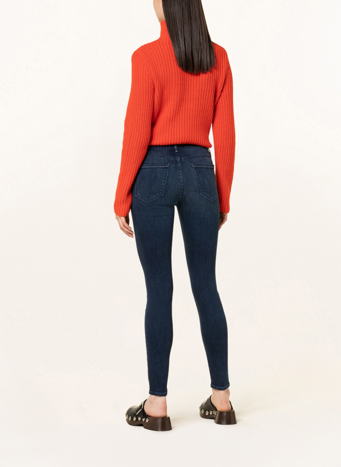 MOTHER Skinny Jeans HIGH WAISTED LOOKER, Farbe: GFY dublau (Bild 3)