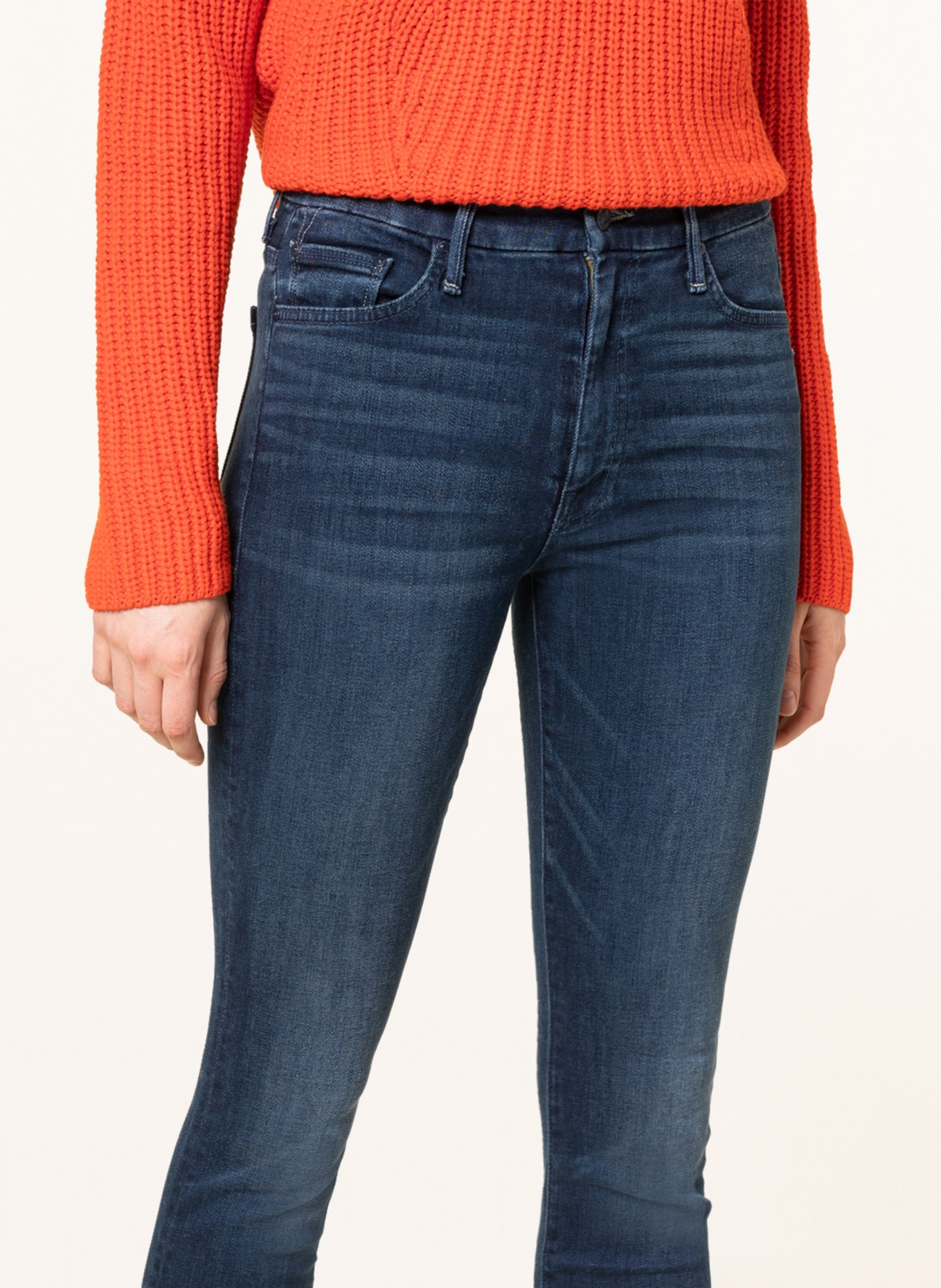MOTHER Skinny Jeans HIGH WAISTED LOOKER, Farbe: GFY dublau (Bild 5)
