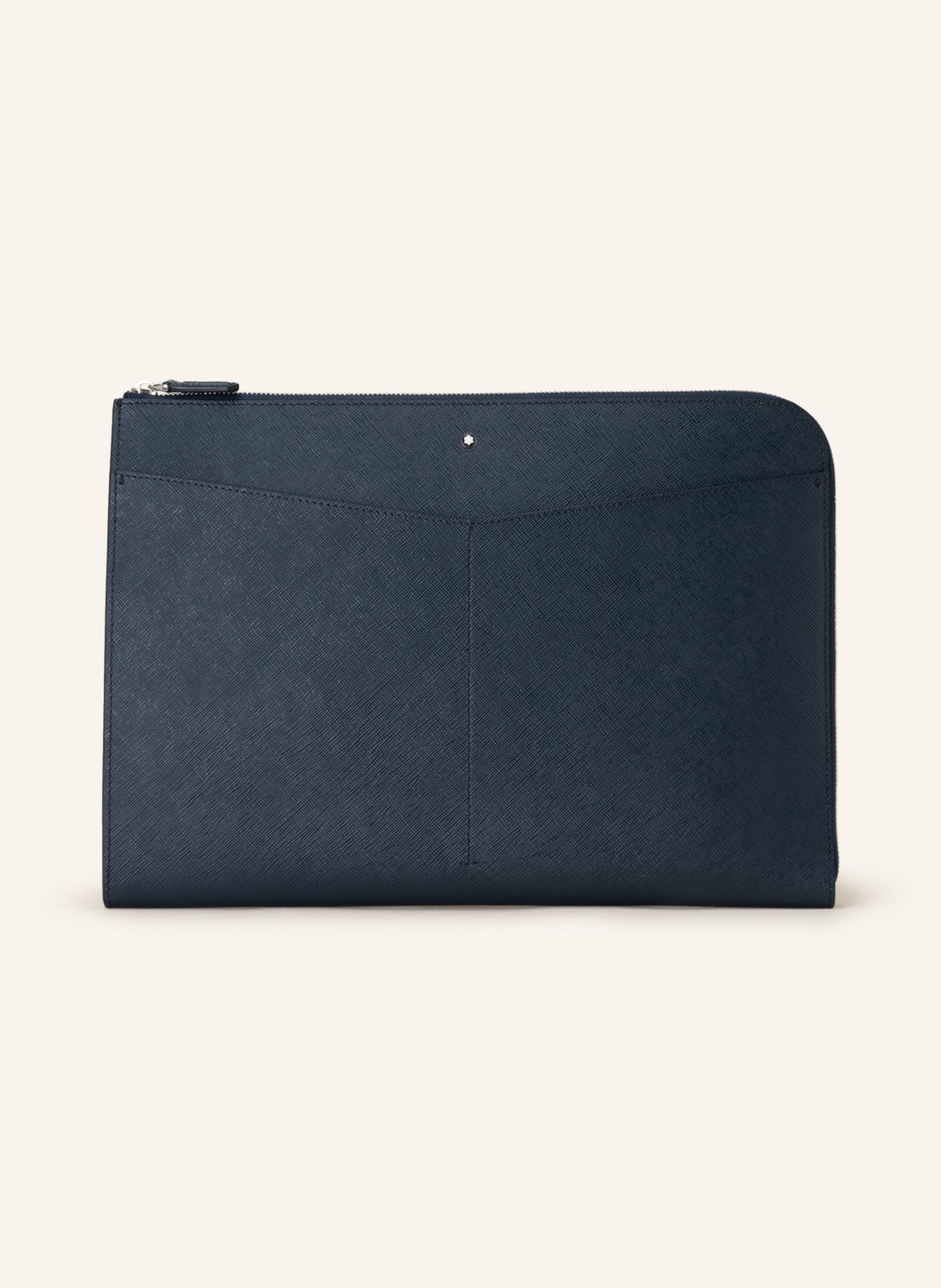 MONTBLANC Business bag SARTORIAL PORTFOLIO made of saffiano, Color: BLUE (Image 1)