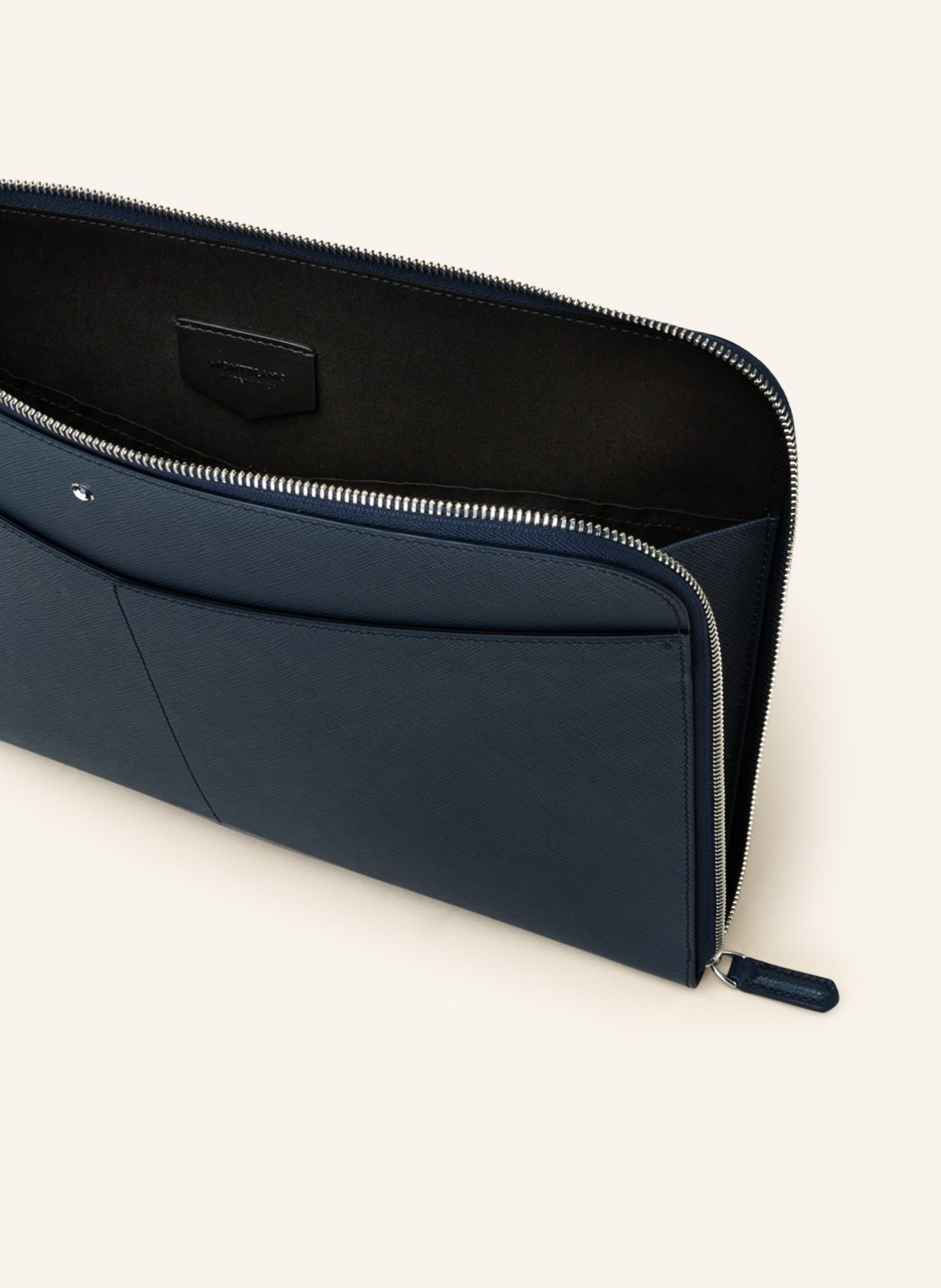 MONTBLANC Business bag SARTORIAL PORTFOLIO made of saffiano, Color: BLUE (Image 3)