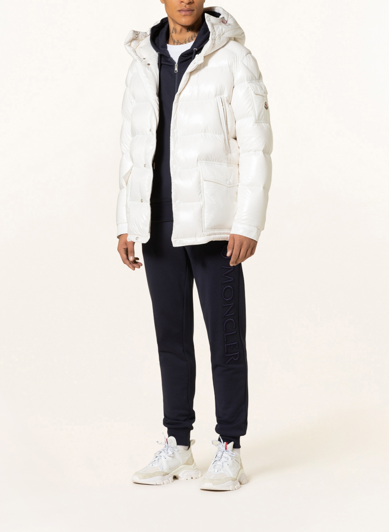 MONCLER Down jacket CHIABLESE , Color: WHITE (Image 2)