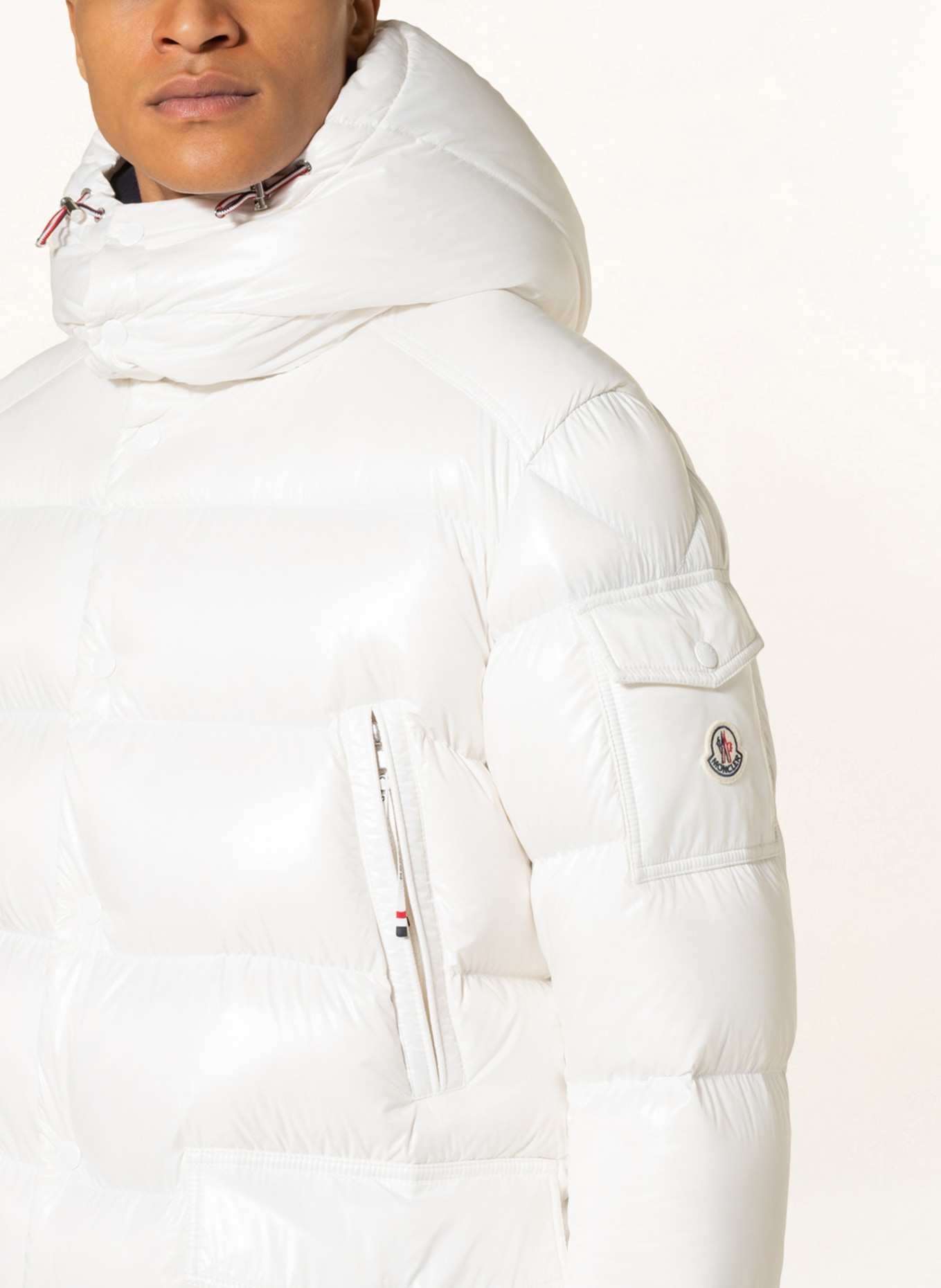 MONCLER Down jacket CHIABLESE , Color: WHITE (Image 5)