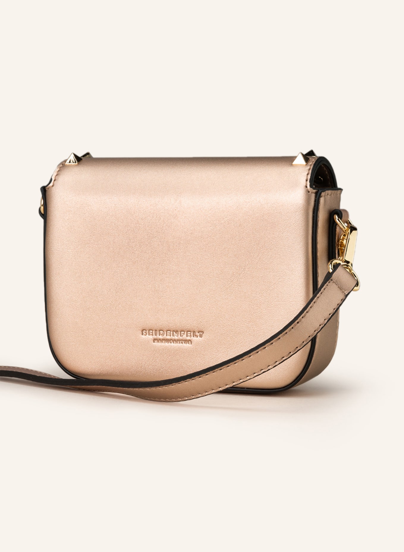 SEIDENFELT Umhängetasche YDBY mit Nieten: ROSÉ