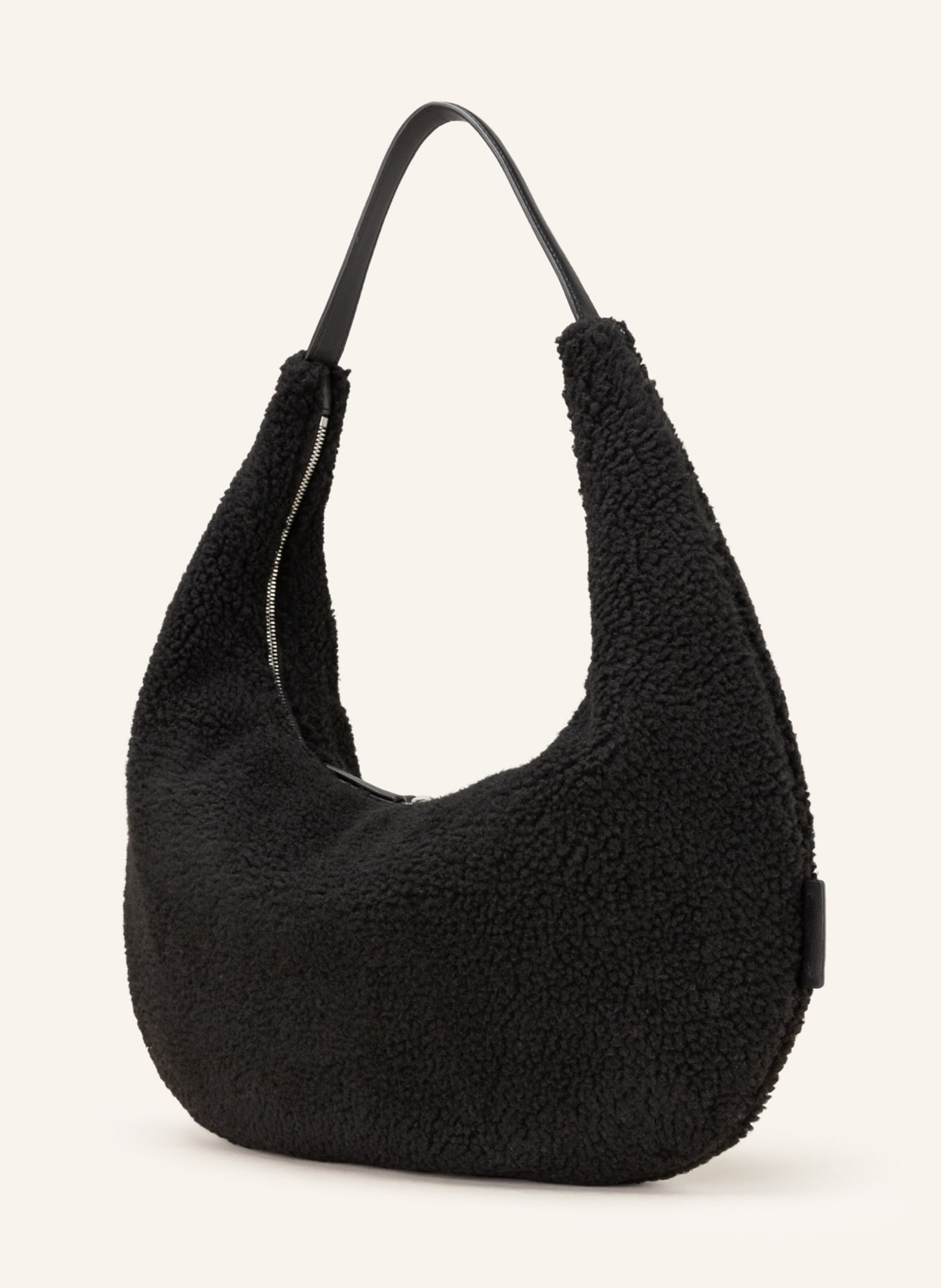 Marc O'Polo Hobo bag in teddy , Color: BLACK (Image 2)